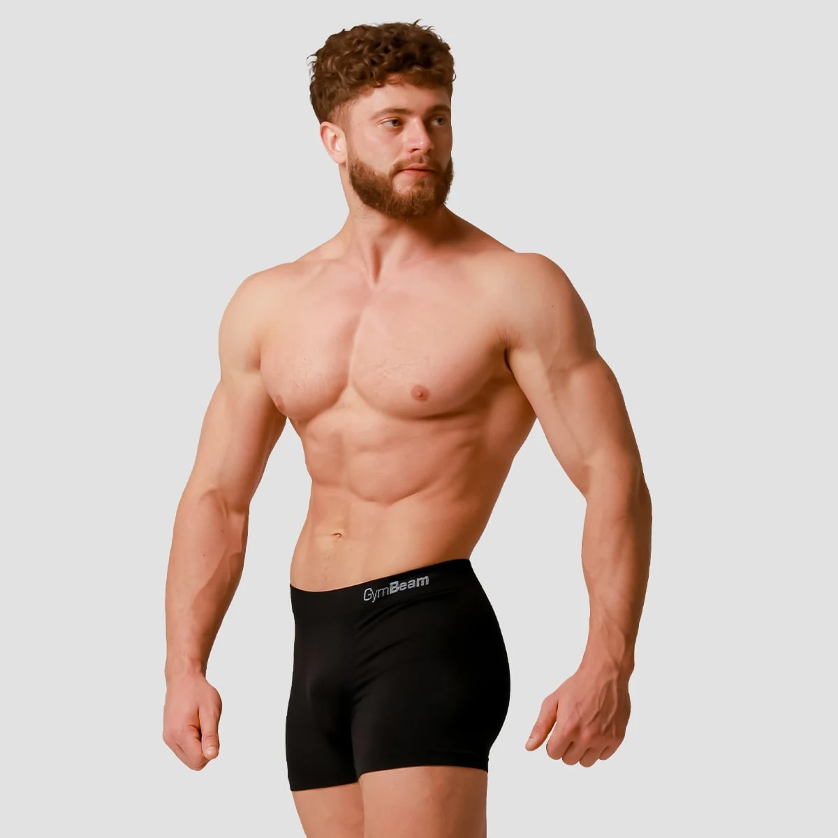 GymBeam Men’s Seamless Boxers 2Pack Black - Barva: čierna | Pohlavie: Pánské | Hmotnost: 0,16 kg · záber 3