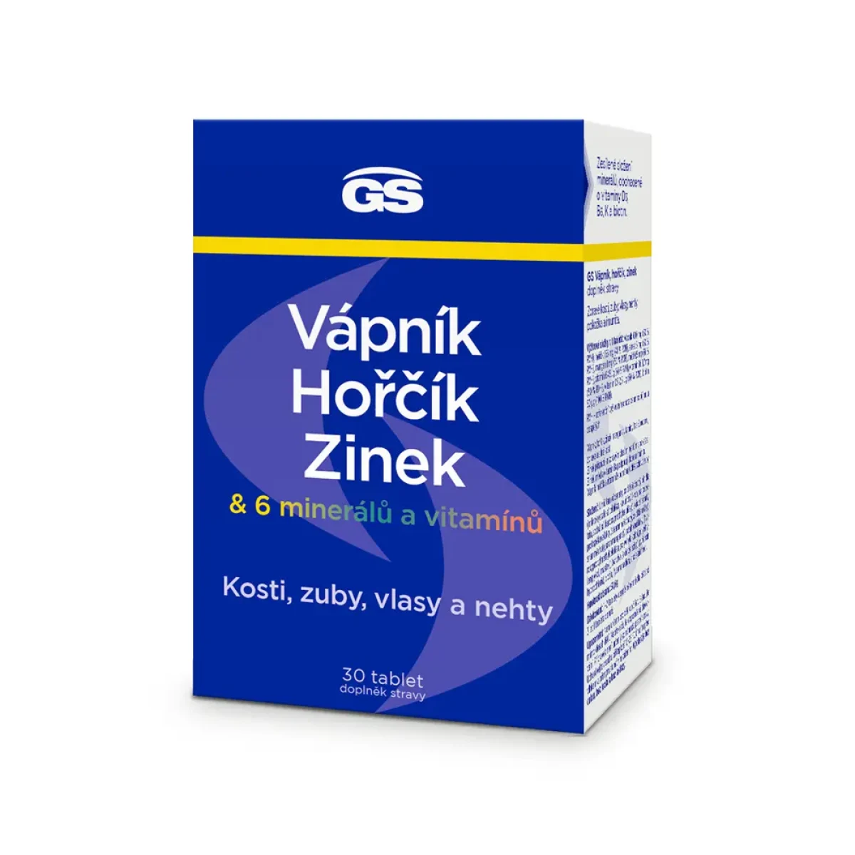 GS Vápník Hořčík Zinek 30 tablet · záber 1