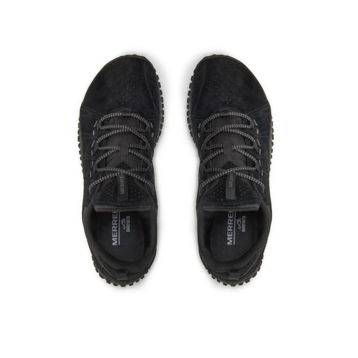 Pánská nízká turistická barefoot obuv MERRELL Wrapt M black black · záber 3