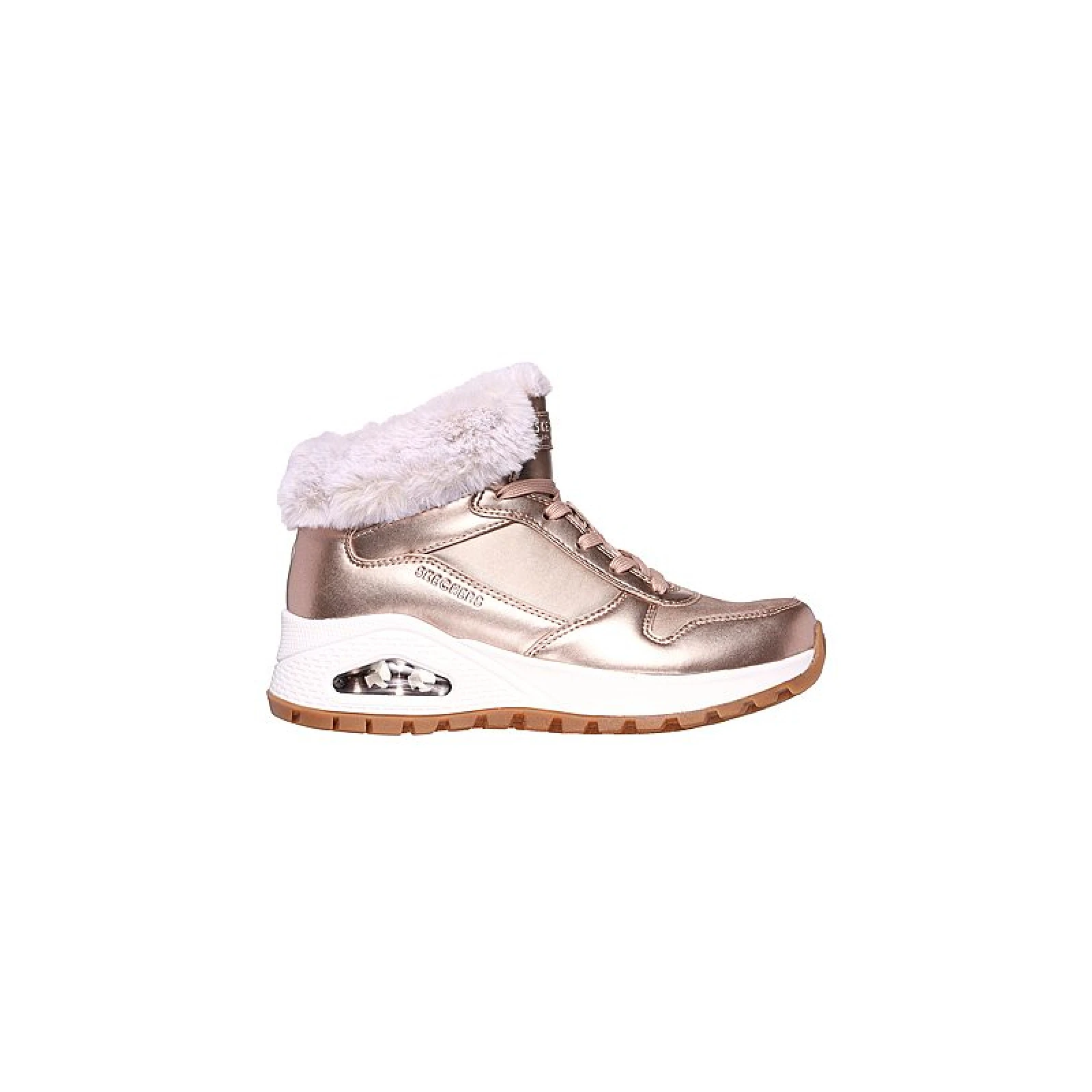 Dámské kotníkové zimní boty SKECHERS Uno Rugged Cool Nova rose gold · záber 2