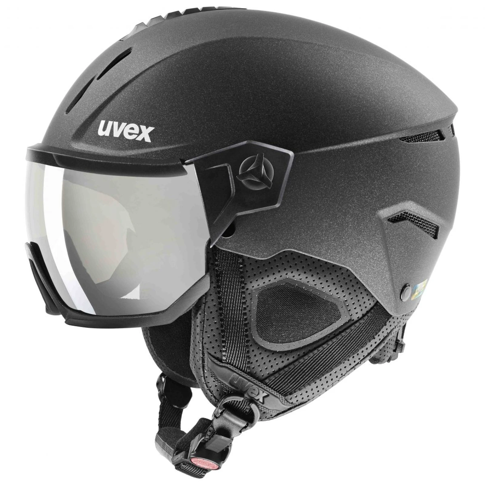 Uvex Instinct Visor, lyžařská helma s hledím, bílá · záber 2