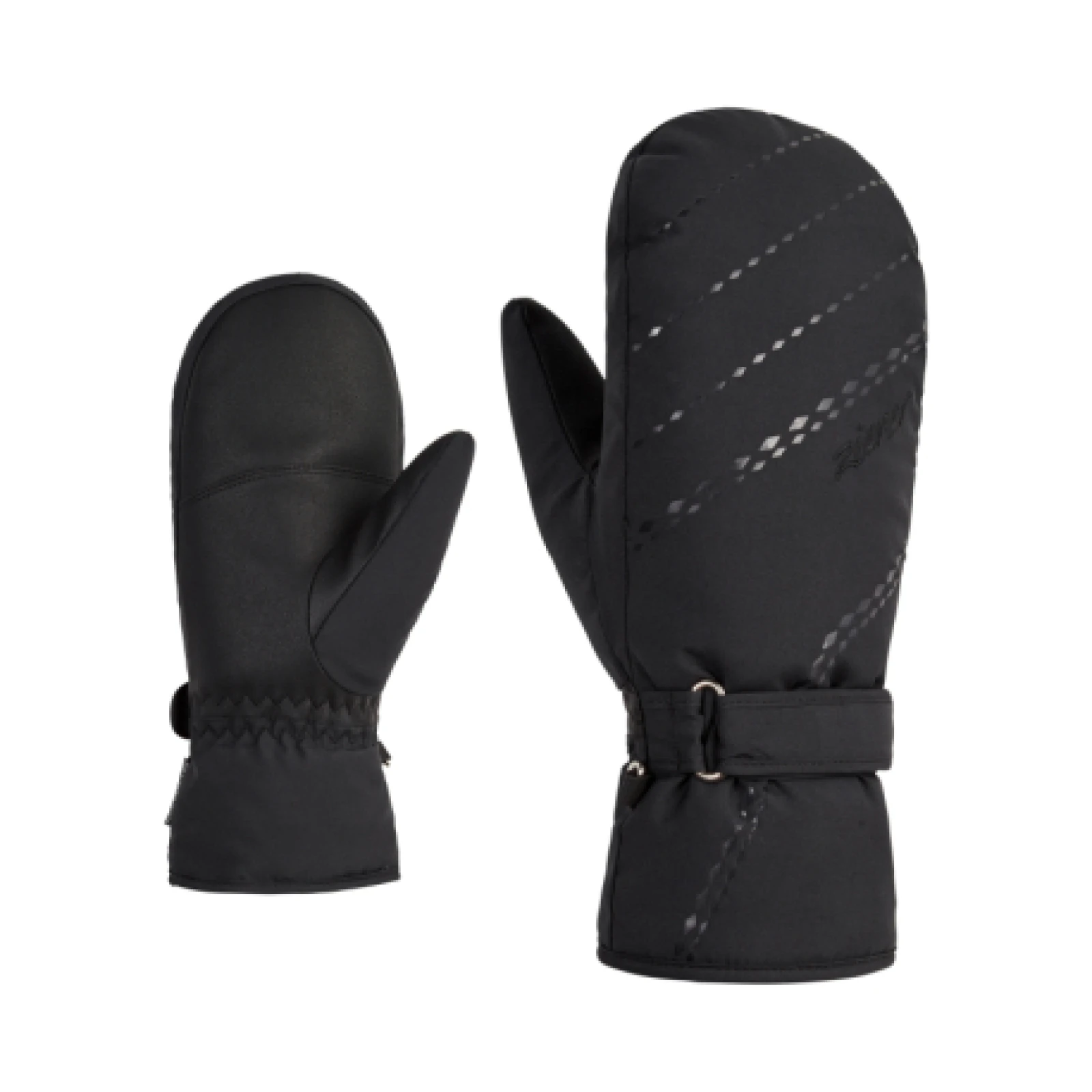 Dámské lyžařské rukavice palčáky ZIENER KORVANA-801188-12-black · záber 1