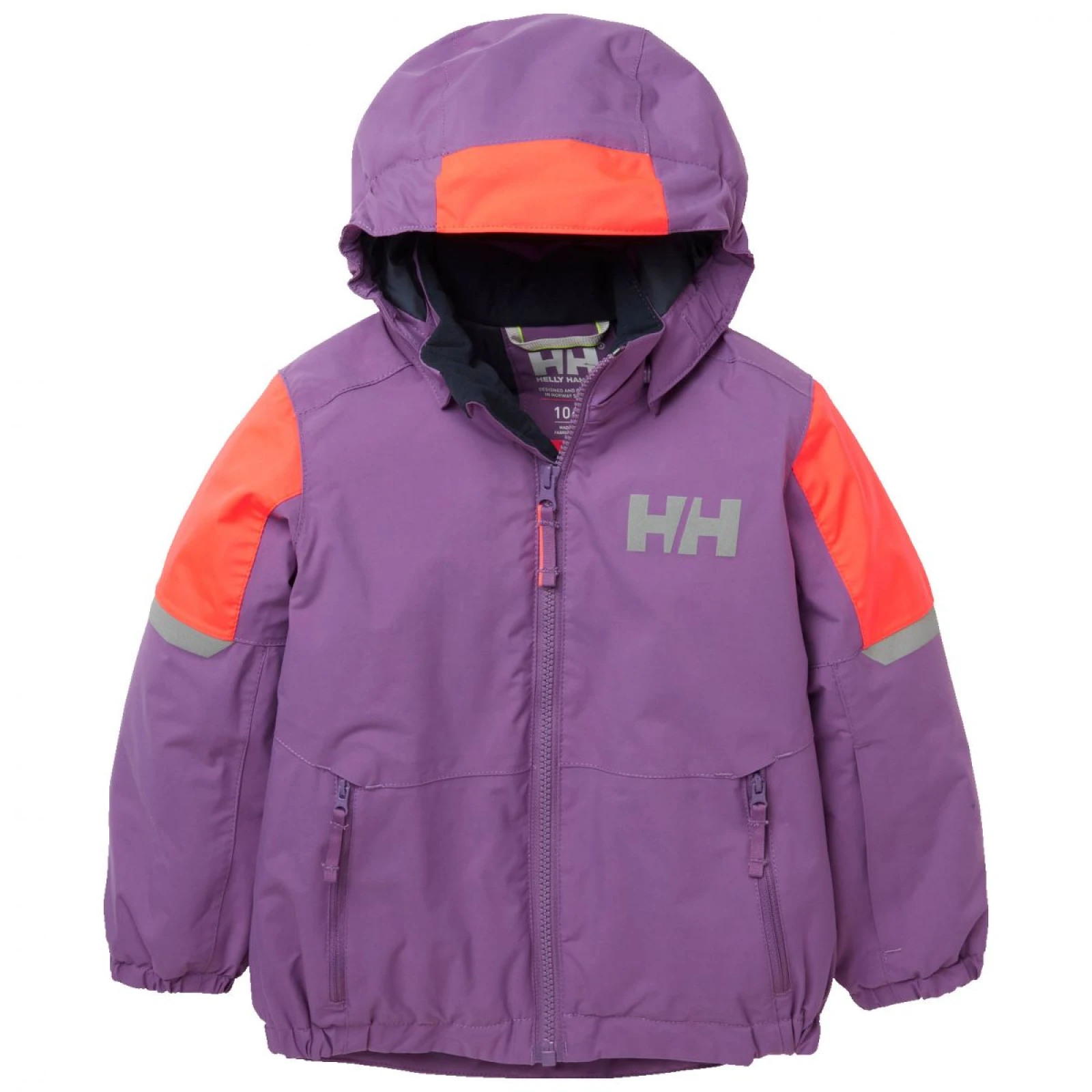 Helly Hansen K Rider 2.0 Ins, lyžařská bunda, junior, fialová · záber 2