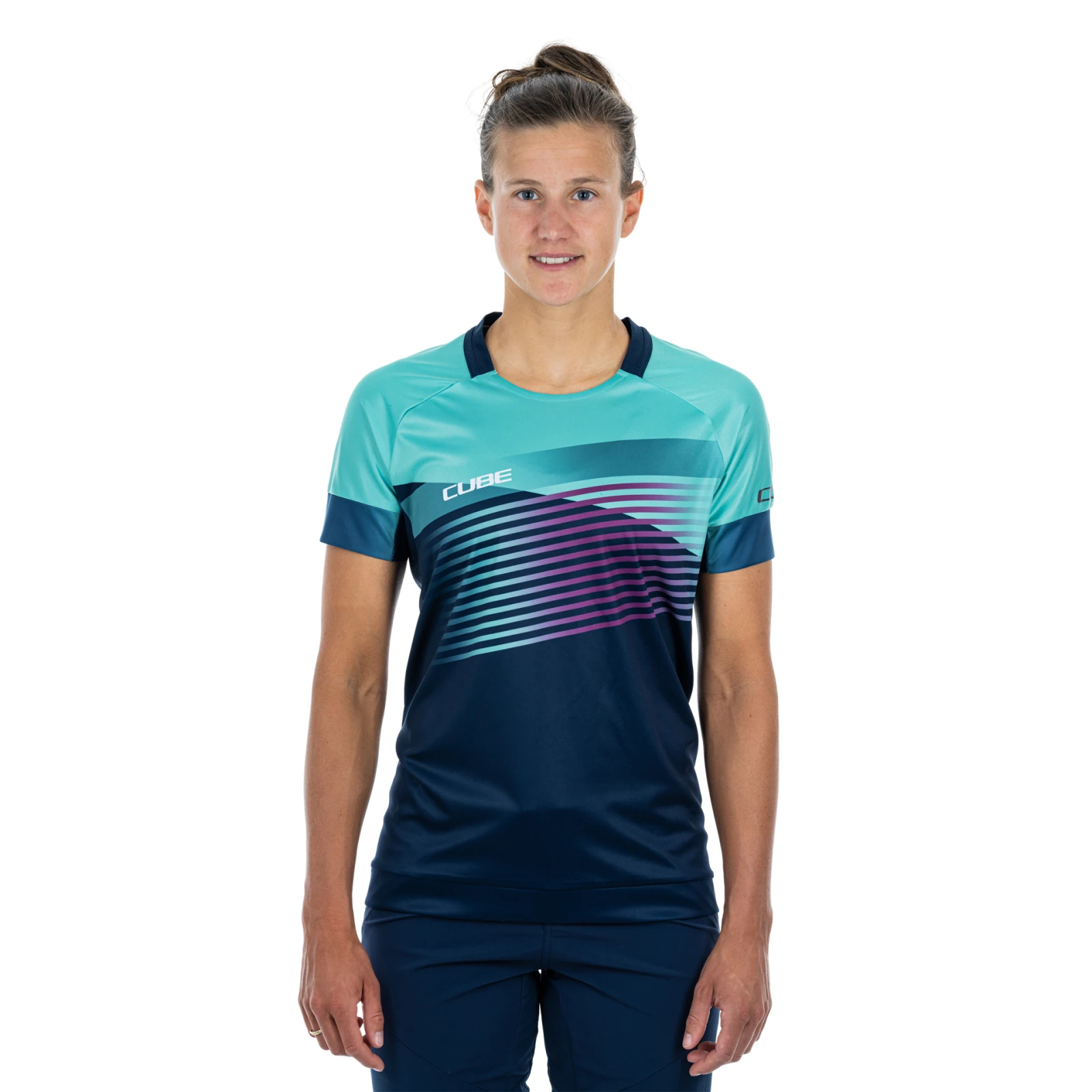 Cube Teamline Round Neck Jersey W · záber 2