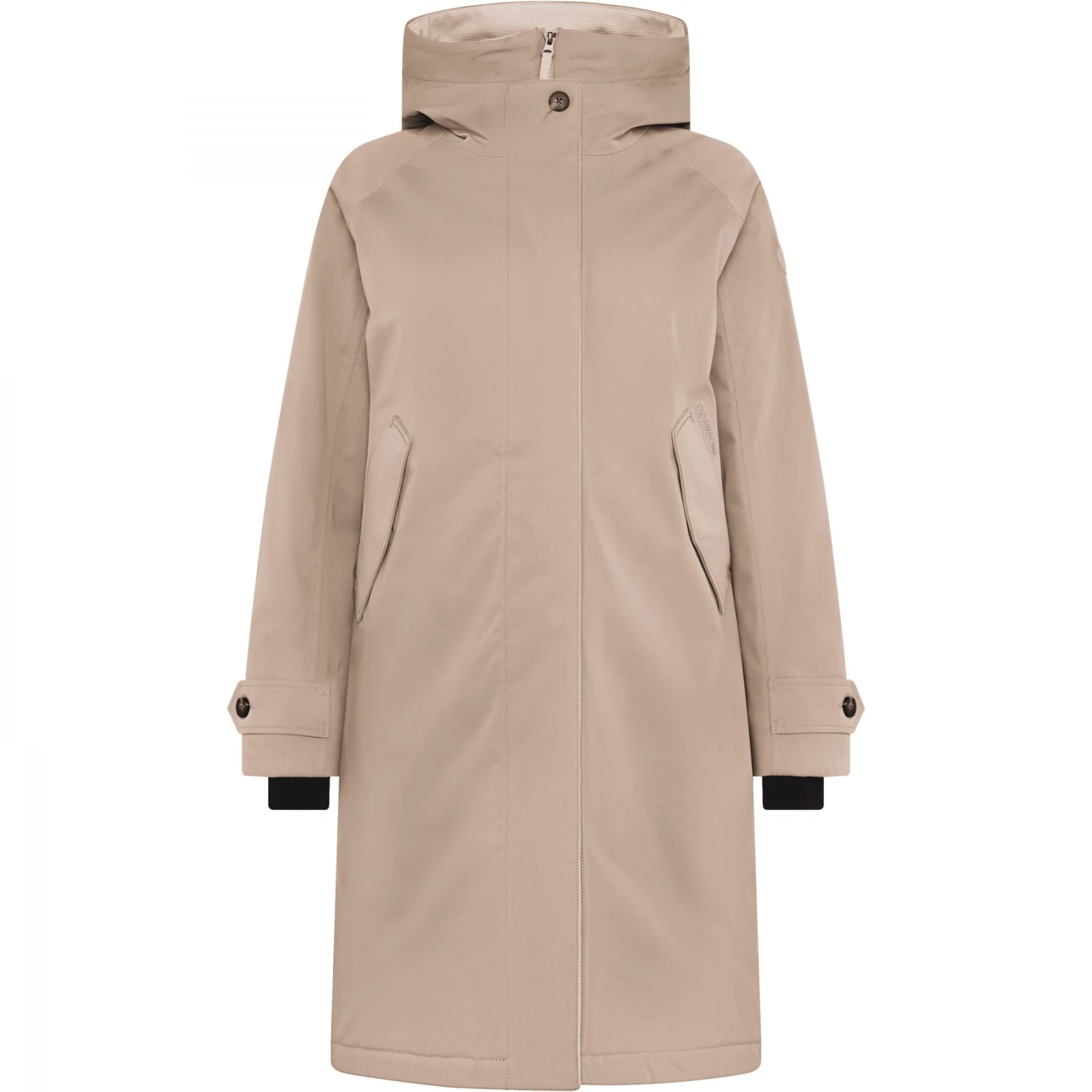 Didriksons Luna 7, parka, dámská, béžová · záber 1