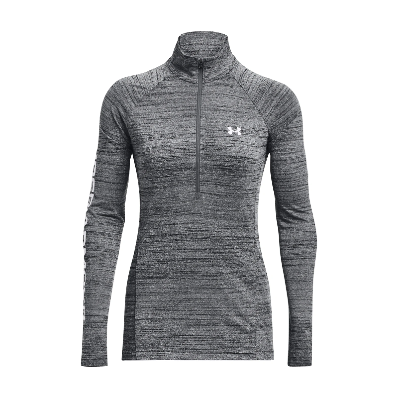 Dámská tréninková mikina s 1 2 zipem UNDER ARMOUR Evolved Core Tech A1 Zip -BLK · záber 5