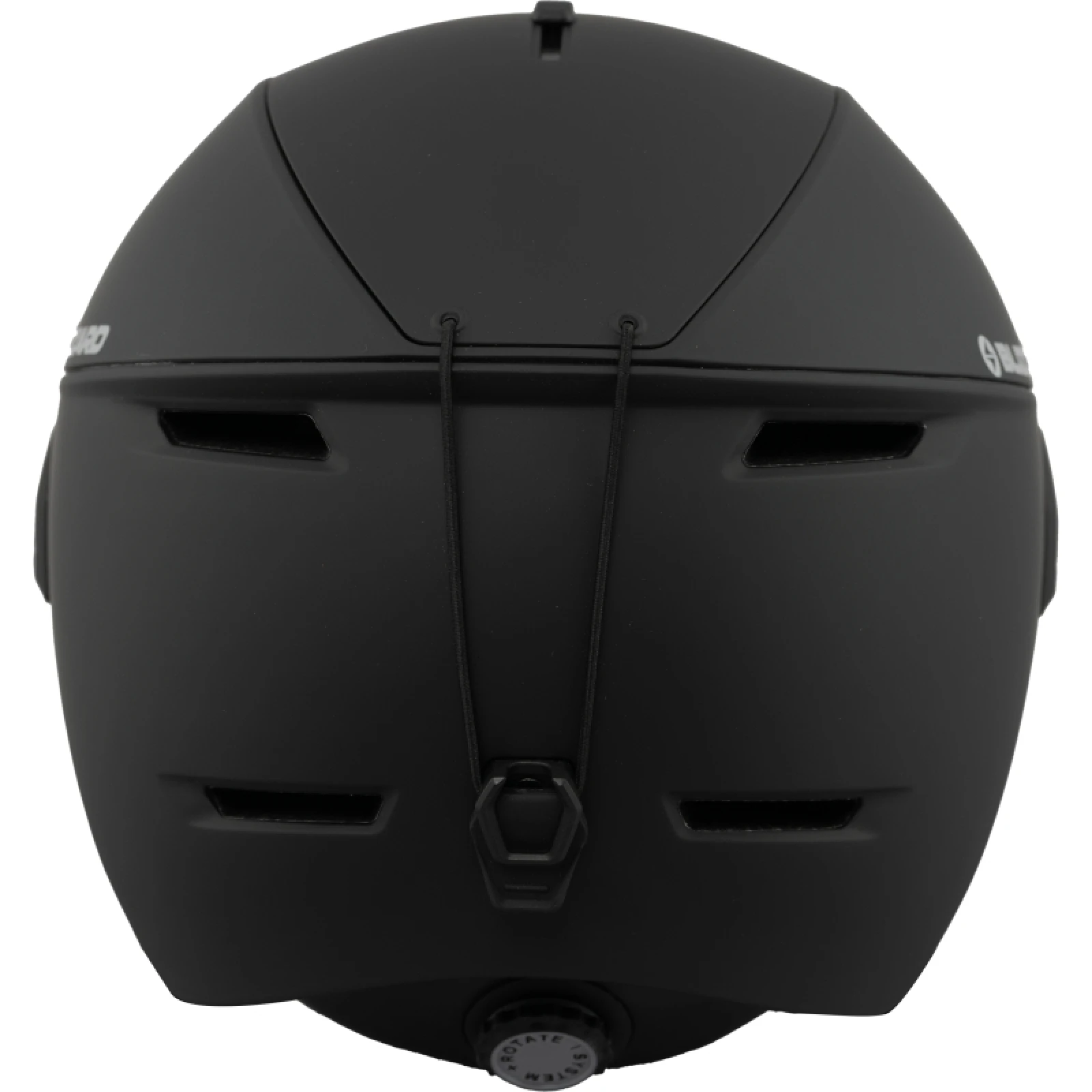Lyžařská helma se štítem BLIZZARD Edge Visor ski helmet, black matt, orange lens, silver mirror S2 · záber 5