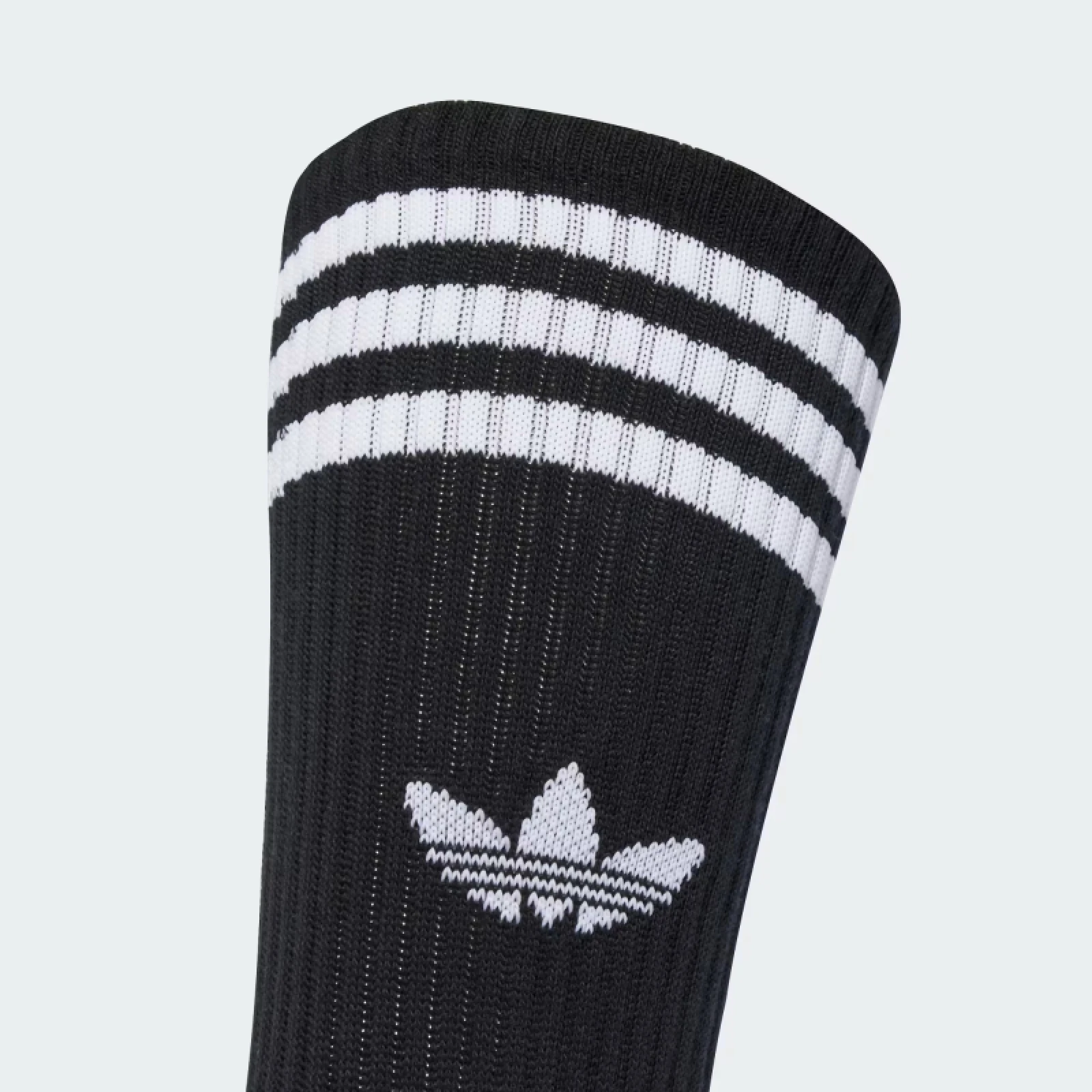 Ponožky ADIDAS ORIGINALS 3 PACK-HIGH CR S BLACK BLACK BLACK · záber 3