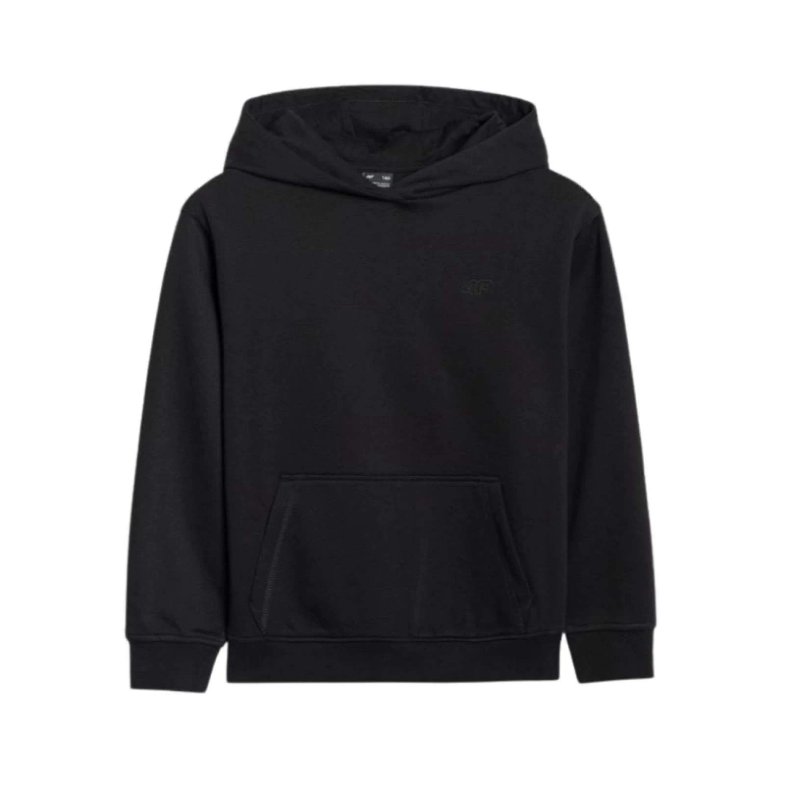 Chlapecká zateplená mikina se zipem 4F JUNIOR SWEATSHIRT M1859-4FJWMM00TSWSM1859-20S-DEEP BLACK · záber 5
