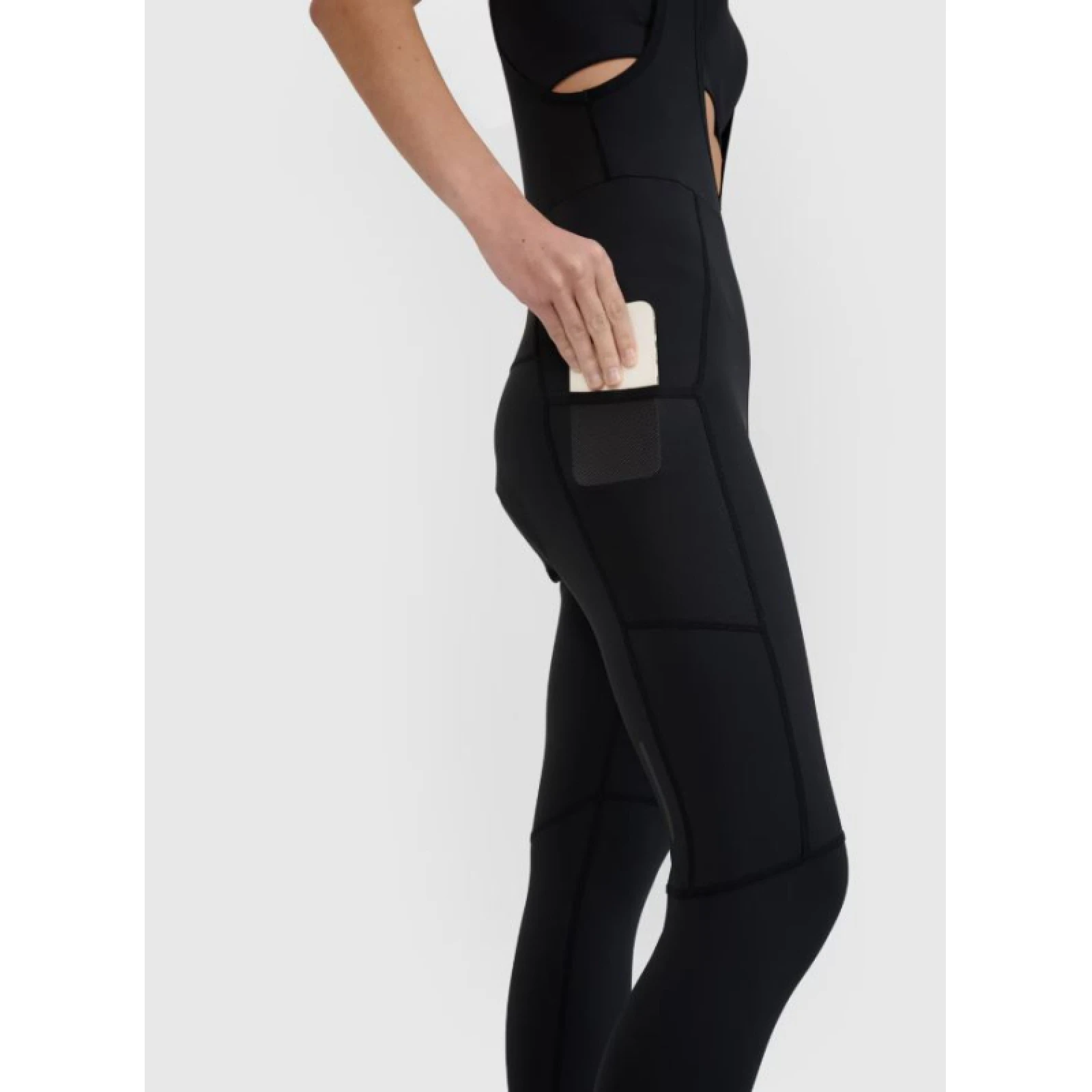 Dámské cyklistické kalhoty 4F TIGHTS FNK-WSS25TFTIF331-20S-DEEP BLACK · záber 4