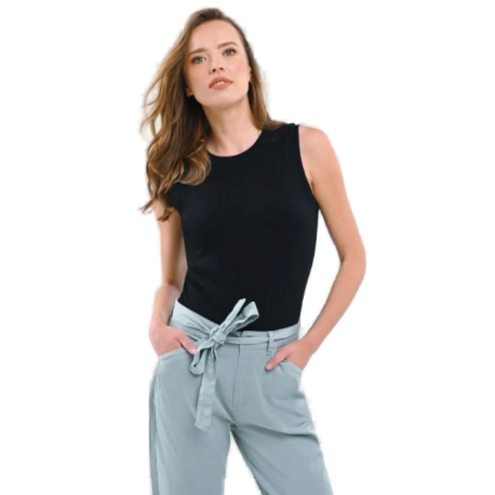 Dámské tílko VOLCANO DEMI-700-BLACK · záber 1