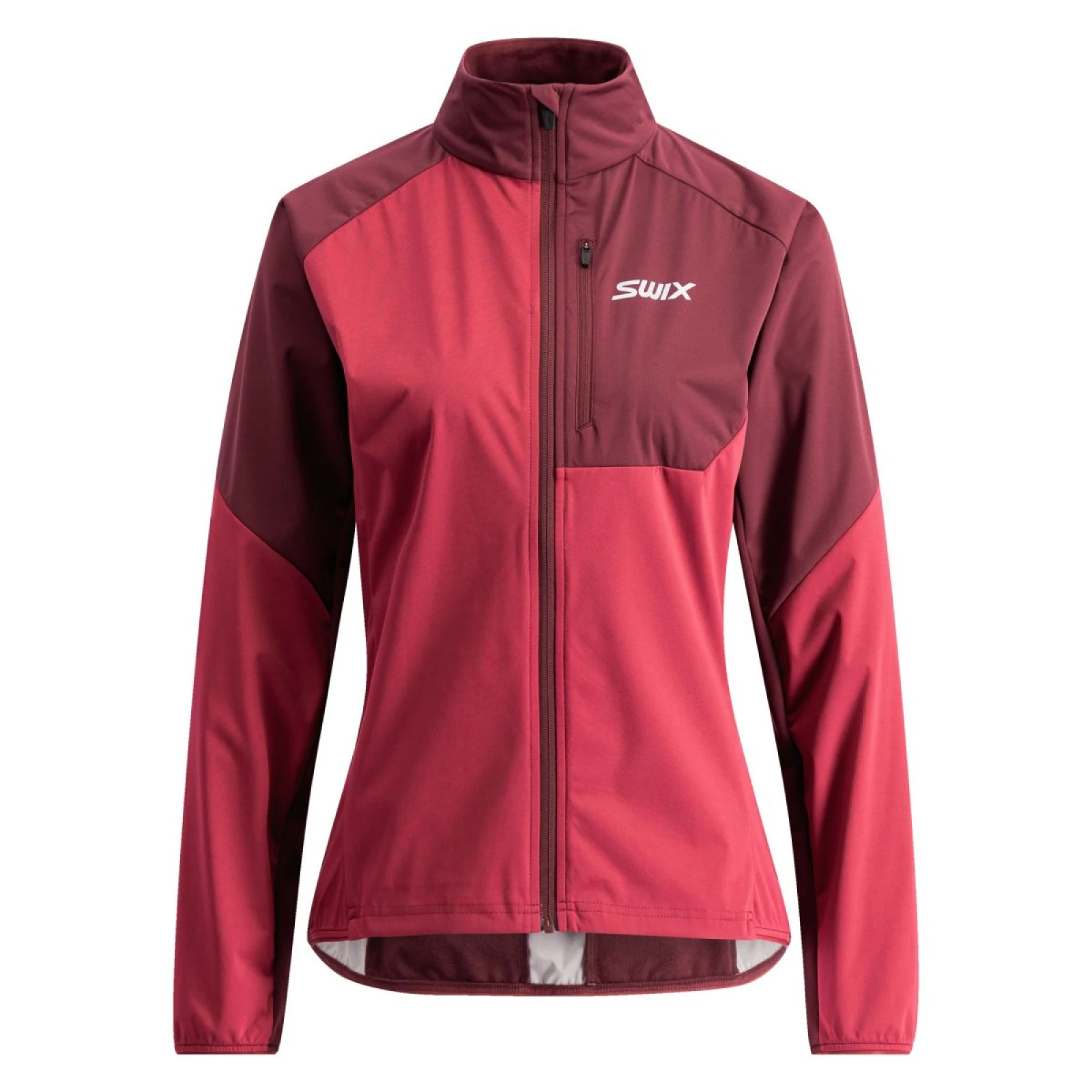 Swix Focus, softshell bunda, dámská, růžová · záber 4