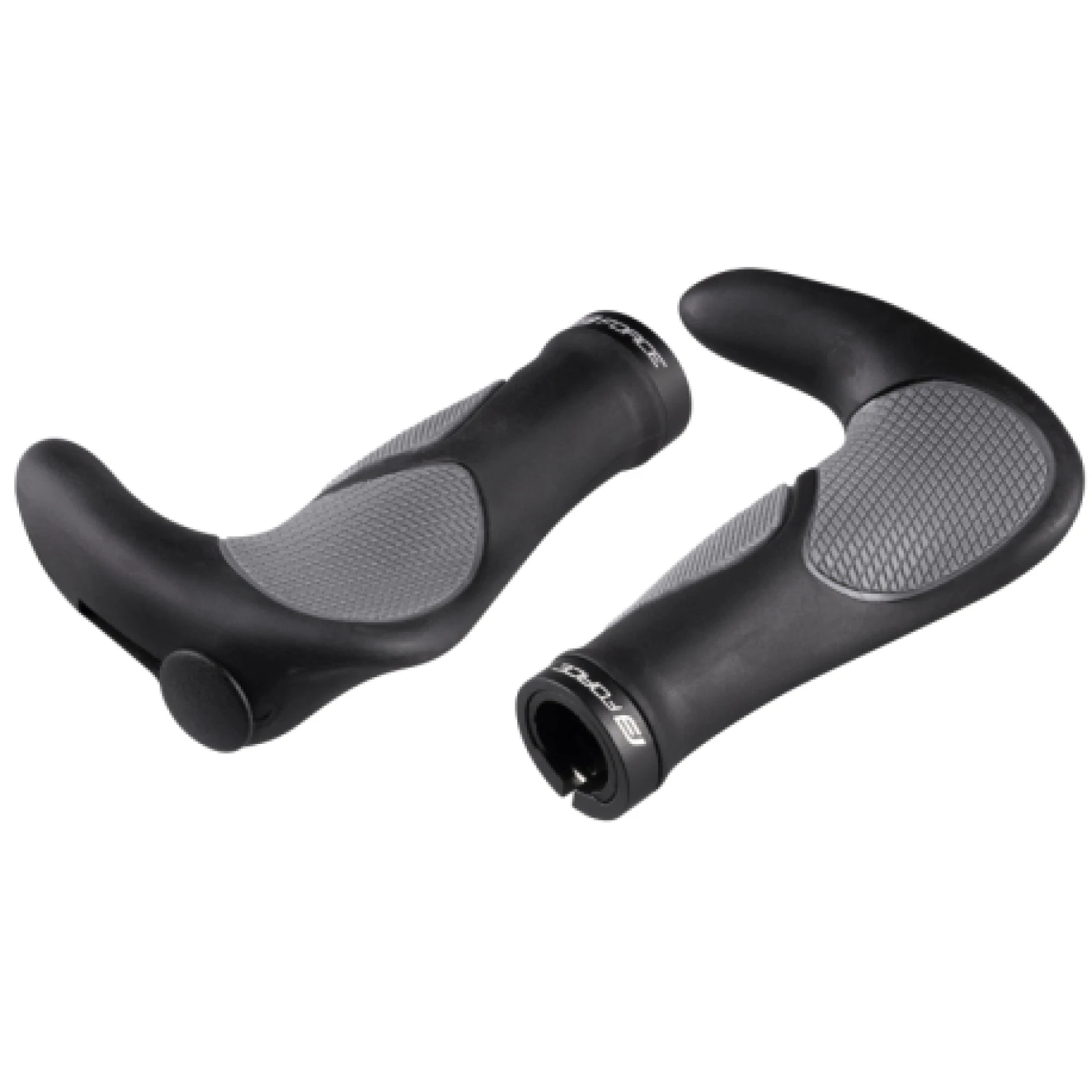 Rohy (bulhorny) na kolo FORCE F GEL bullhorn 102mm, black-grey · záber 2
