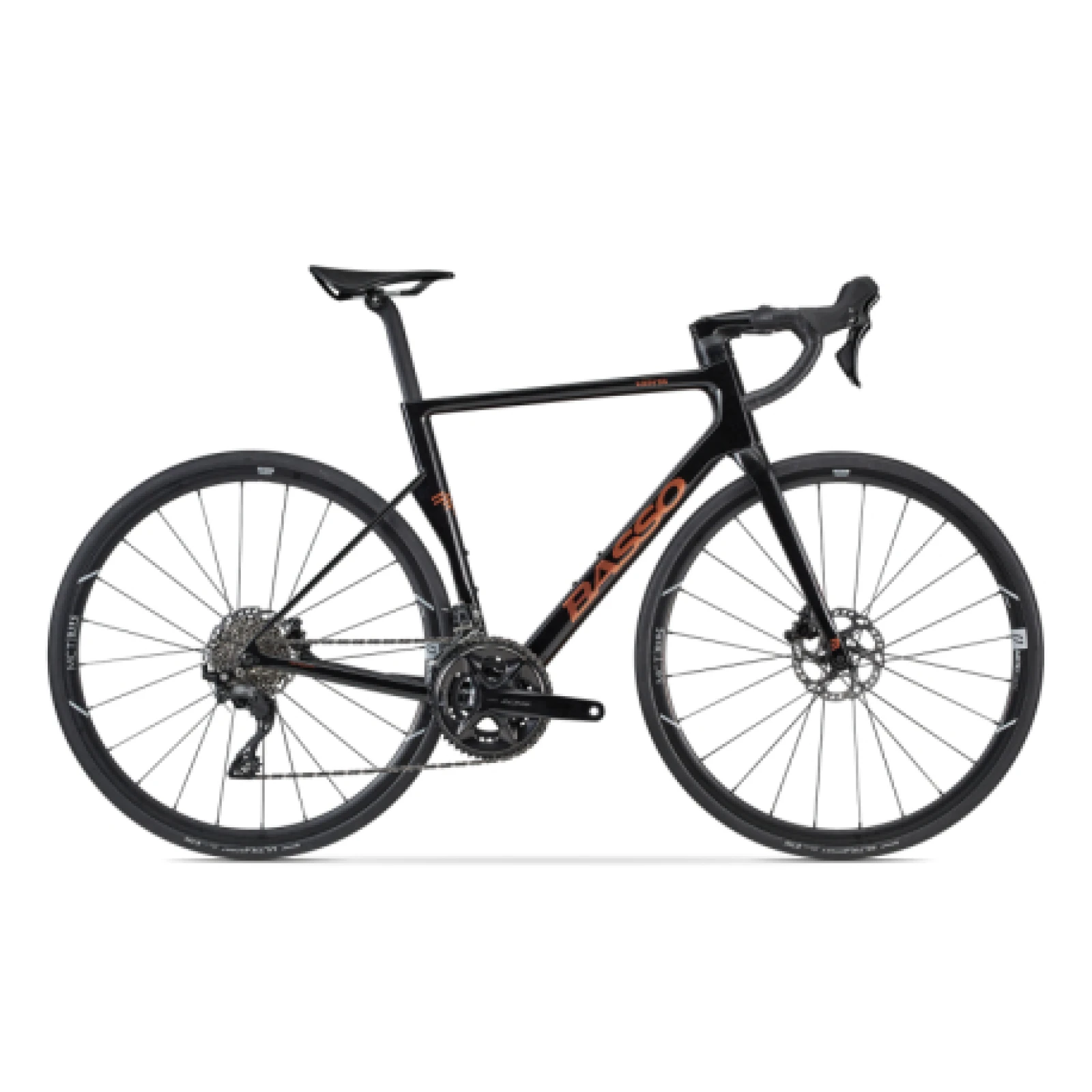Silniční kolo BASSO Venta R, Shimano 105 12 speed, Microtech MCT, magma black · záber 1