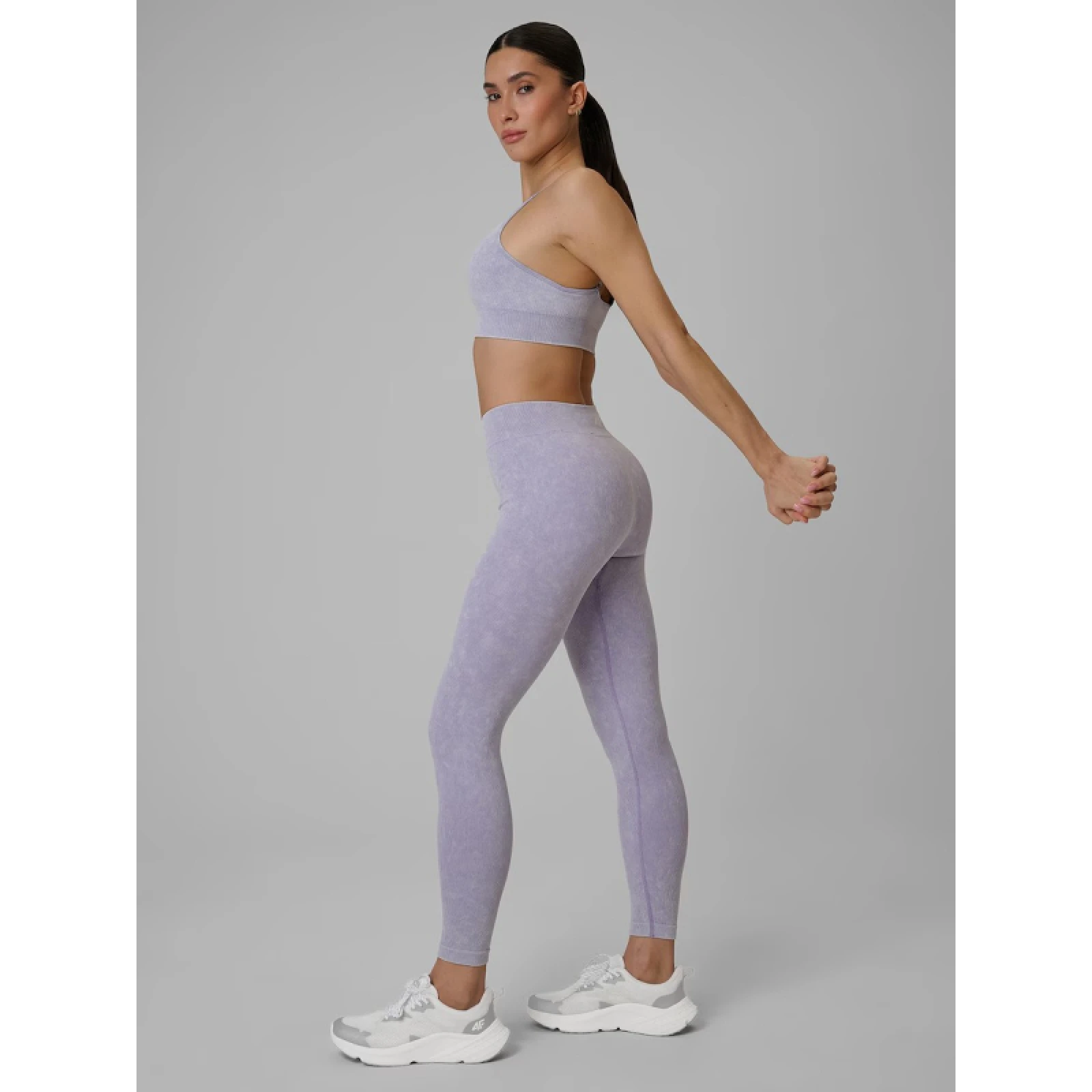 Dámské legíny 4F TIGHTS FNK F399-51A-VIOLET ALLOVER · záber 5