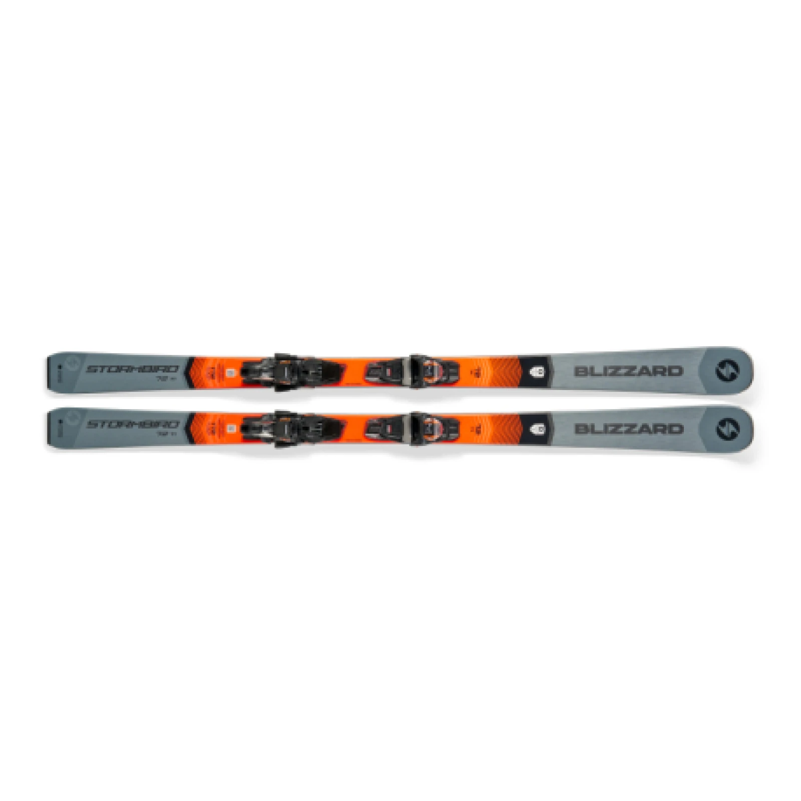 Sjezdové lyže - on piste s vázáním BLIZZARD Stormbird 72 TI + TP 11 Light DEMO, grey orange · záber 1