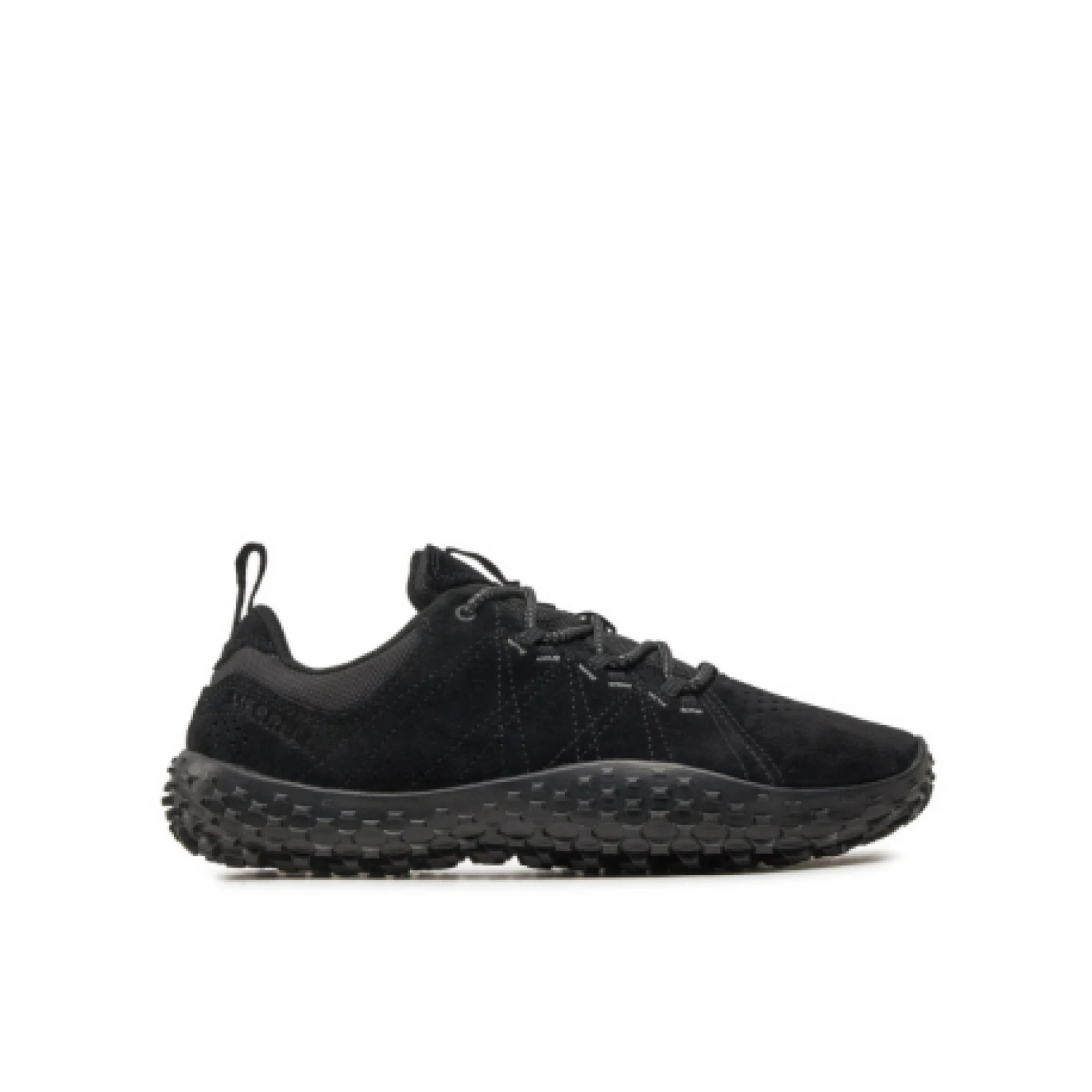 Pánská nízká turistická barefoot obuv MERRELL Wrapt M black black · záber 1