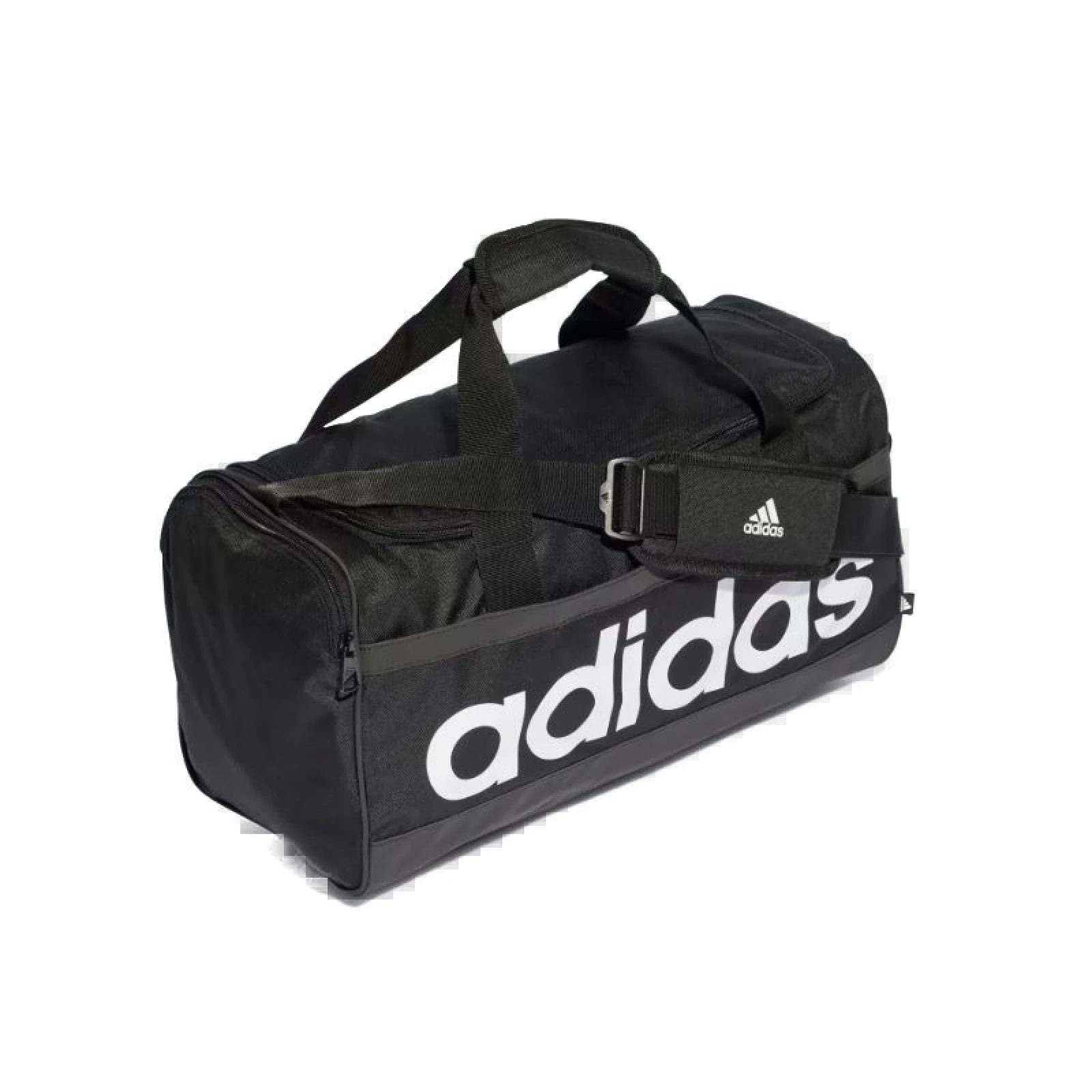 Cestovní taška ADIDAS LINEAR DUFFEL S BLACK WHITE · záber 2