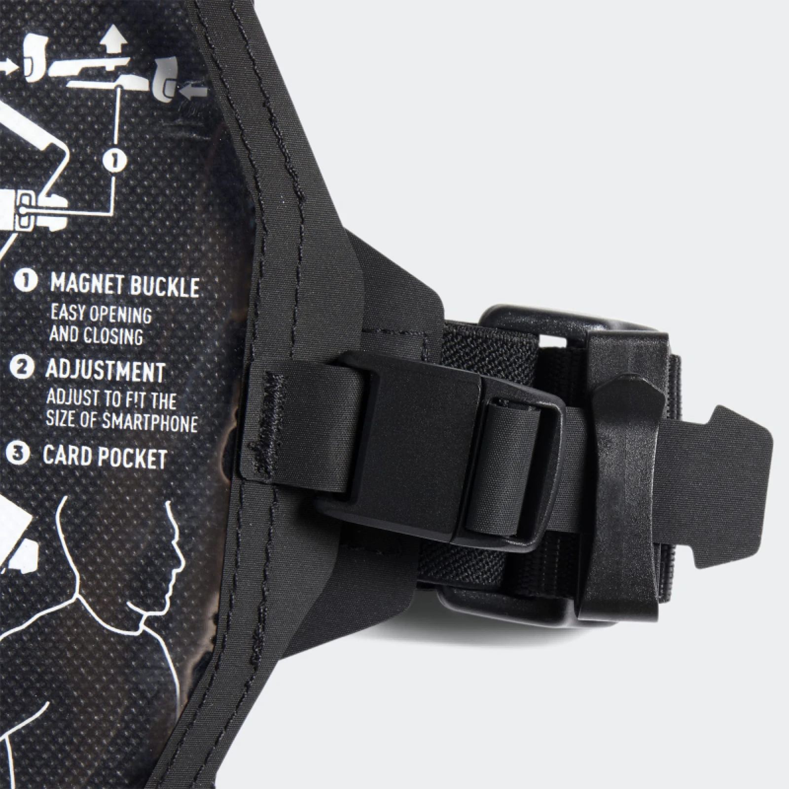 Nákrčník na mobil (pouzdro) ADIDAS RUN MOB ARM P · záber 3