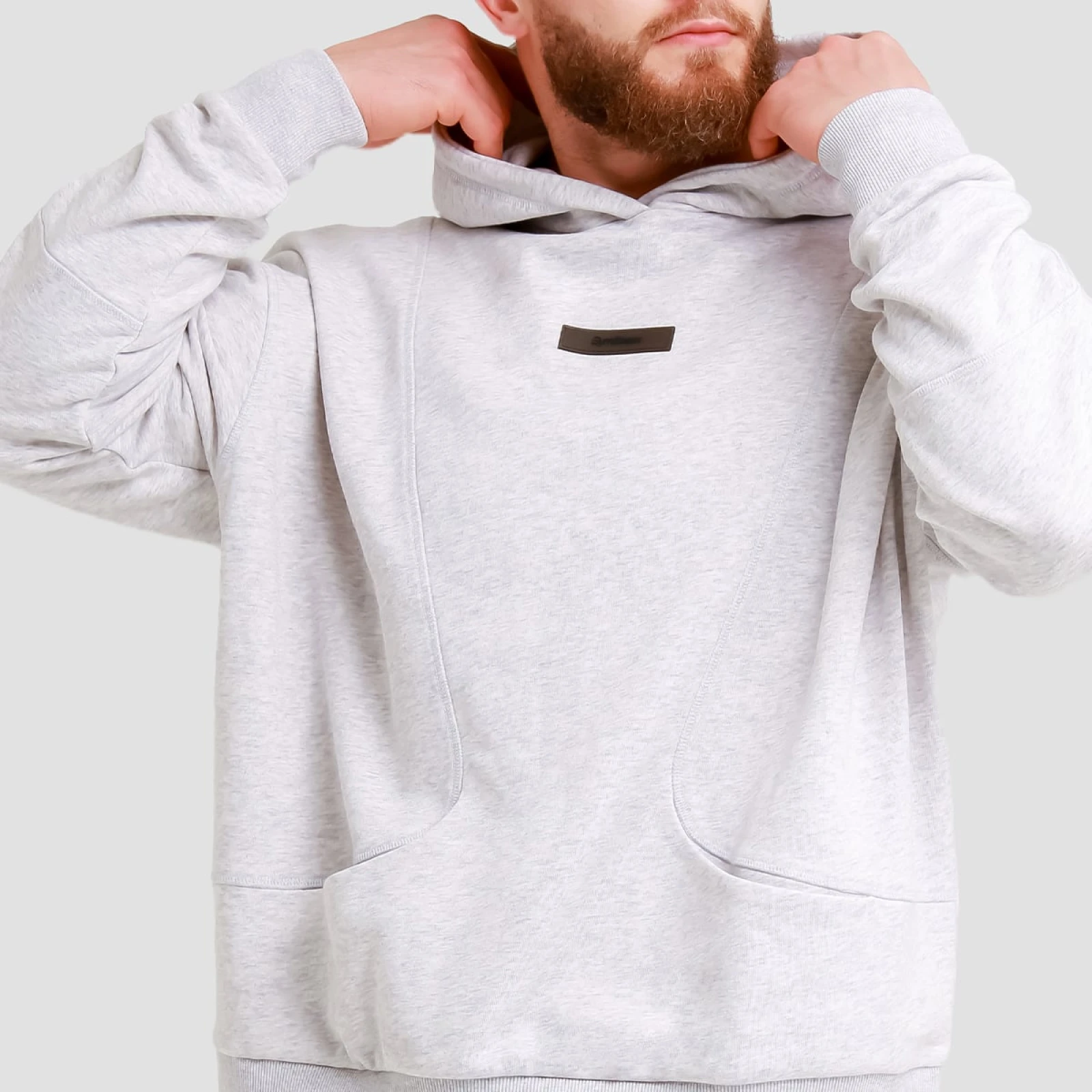 GymBeam Unity Hoodie Grey - Barva: sivá | Hmotnost: 0,88 kg · záber 2