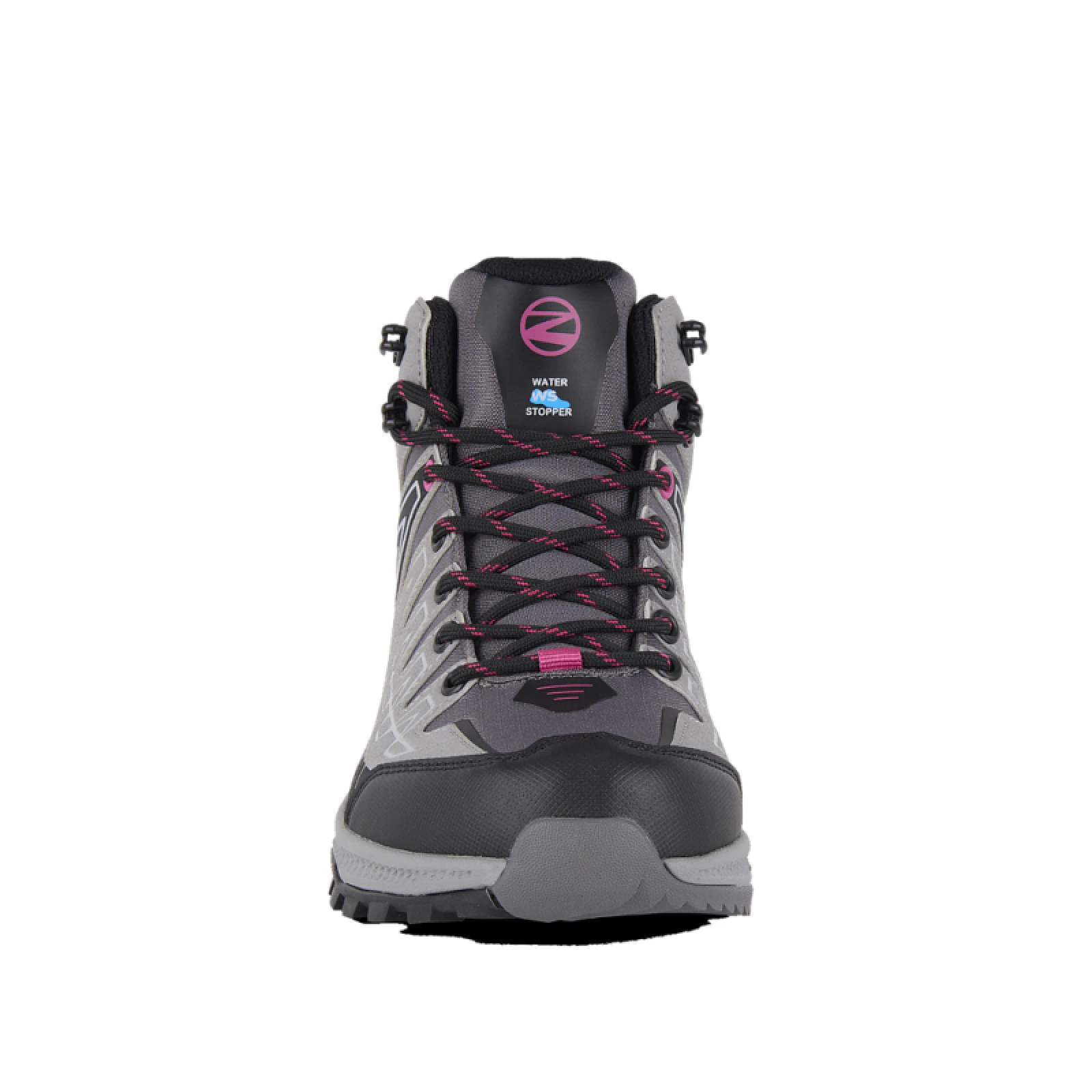 Dámská vysoká turistická obuv TREZETA Thunder Mid Ws Wp, Grey Fuchsia · záber 3