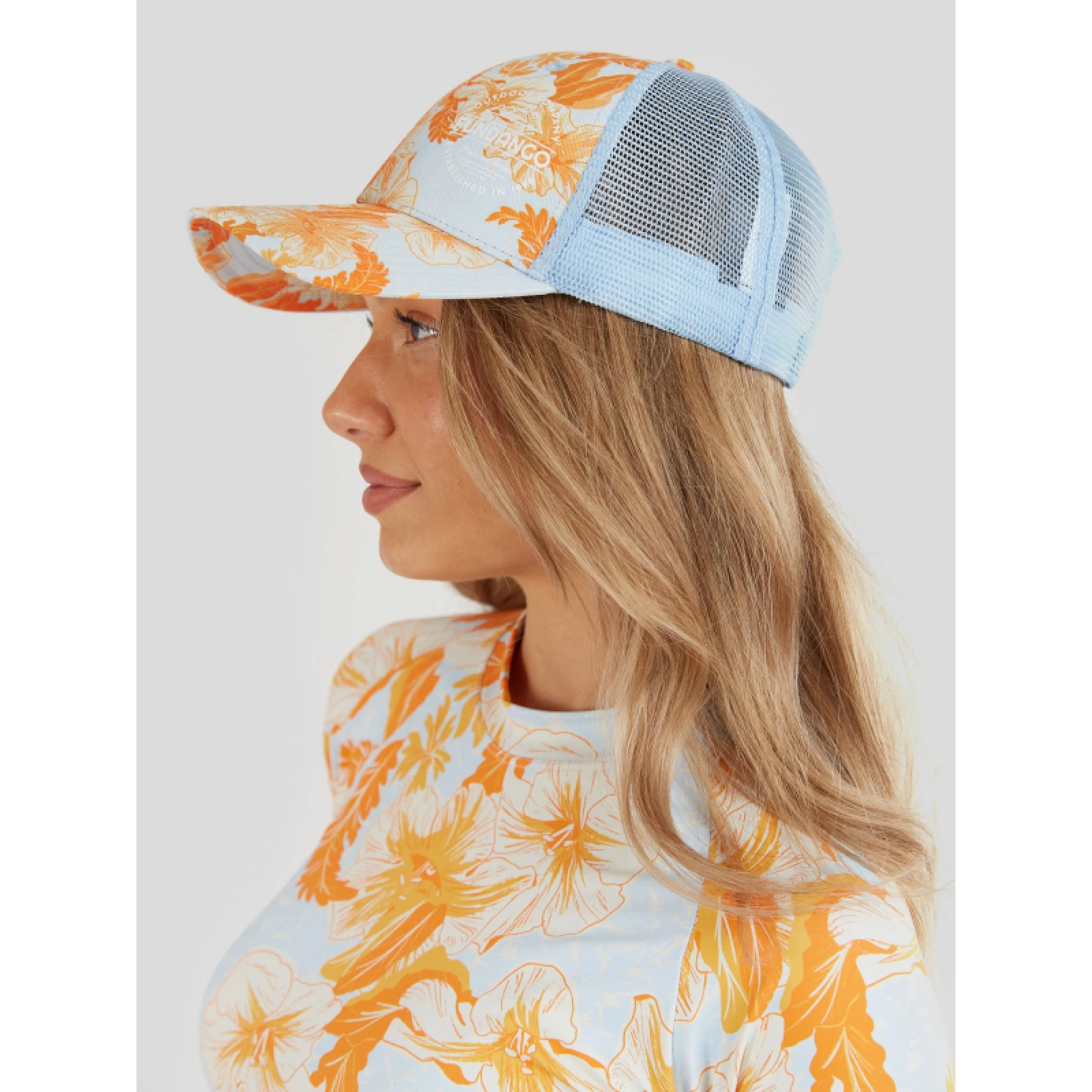 Dámská kšiltovka FUNDANGO Amos Truck Driver Hat-265-soft orange · záber 4