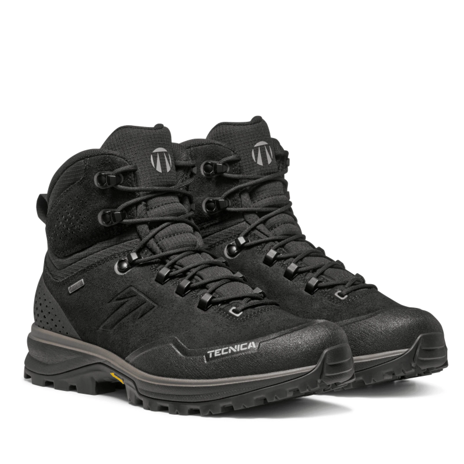 Pánská vysoká turistická celokožená obuv TECNICA Forge TRK GTX Ms, black grey · záber 4