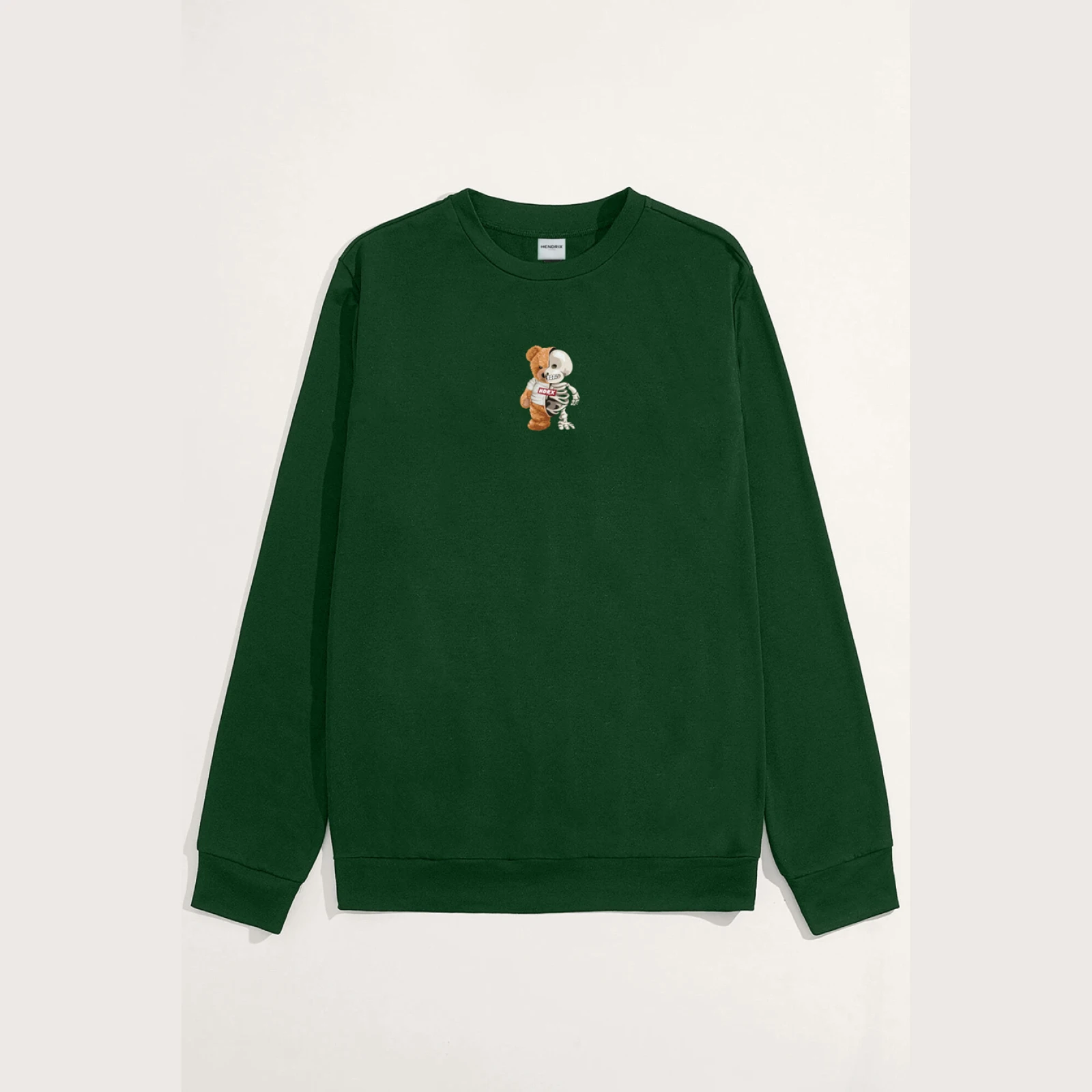 Mikina, Barva Černá, s Potiskem Ressurection Teddy · záber 5