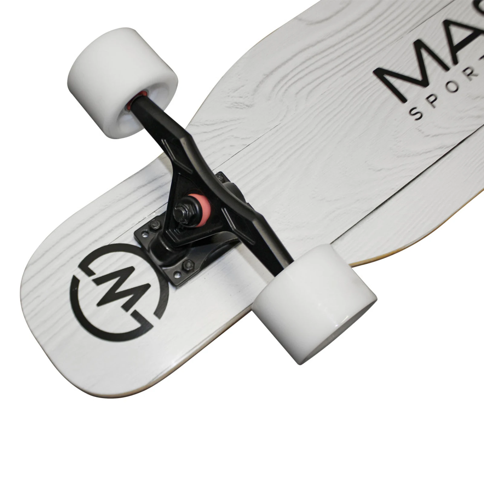 Longboard MASTER 42" dancing style - white wood · záber 2
