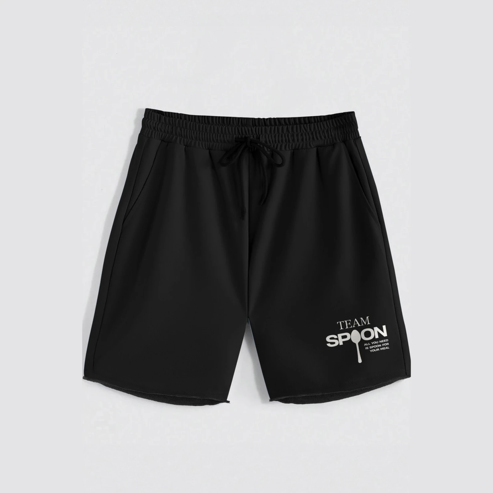 Kraťasy, Barva Bílá, s Potiskem Hedrix Spoon · záber 3