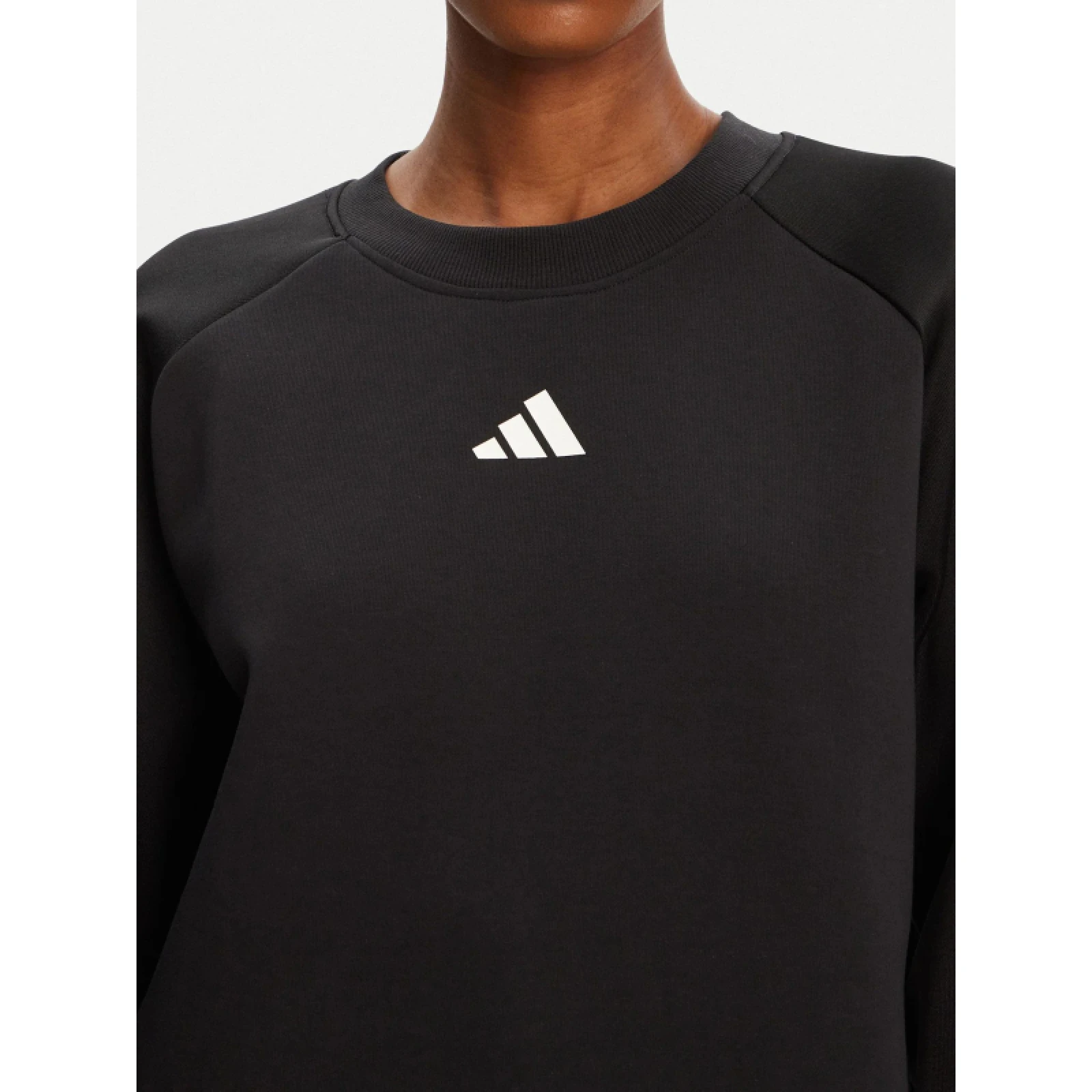 Dámská mikina ADIDAS W STADIUM SWT OWHITE BLACK · záber 5