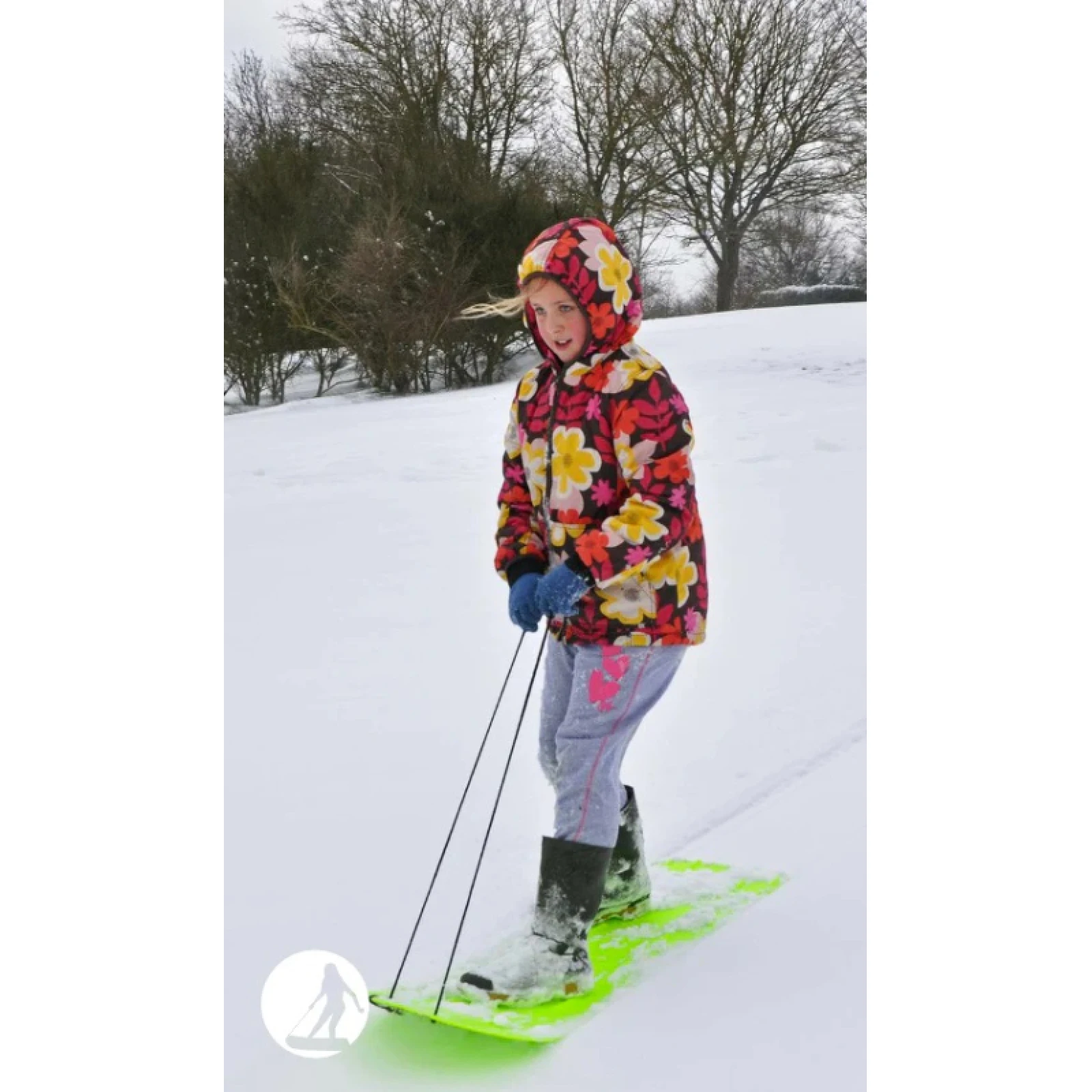 Kluzák AXISKI MklI Ski board - universal snow - sand - icing green · záber 5