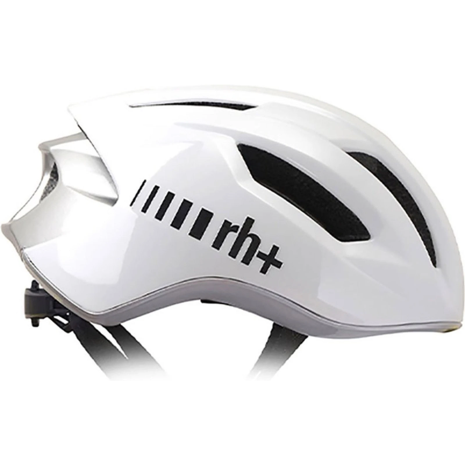 Cyklistická helma RH+ Compact, shiny white shiny silver · záber 2