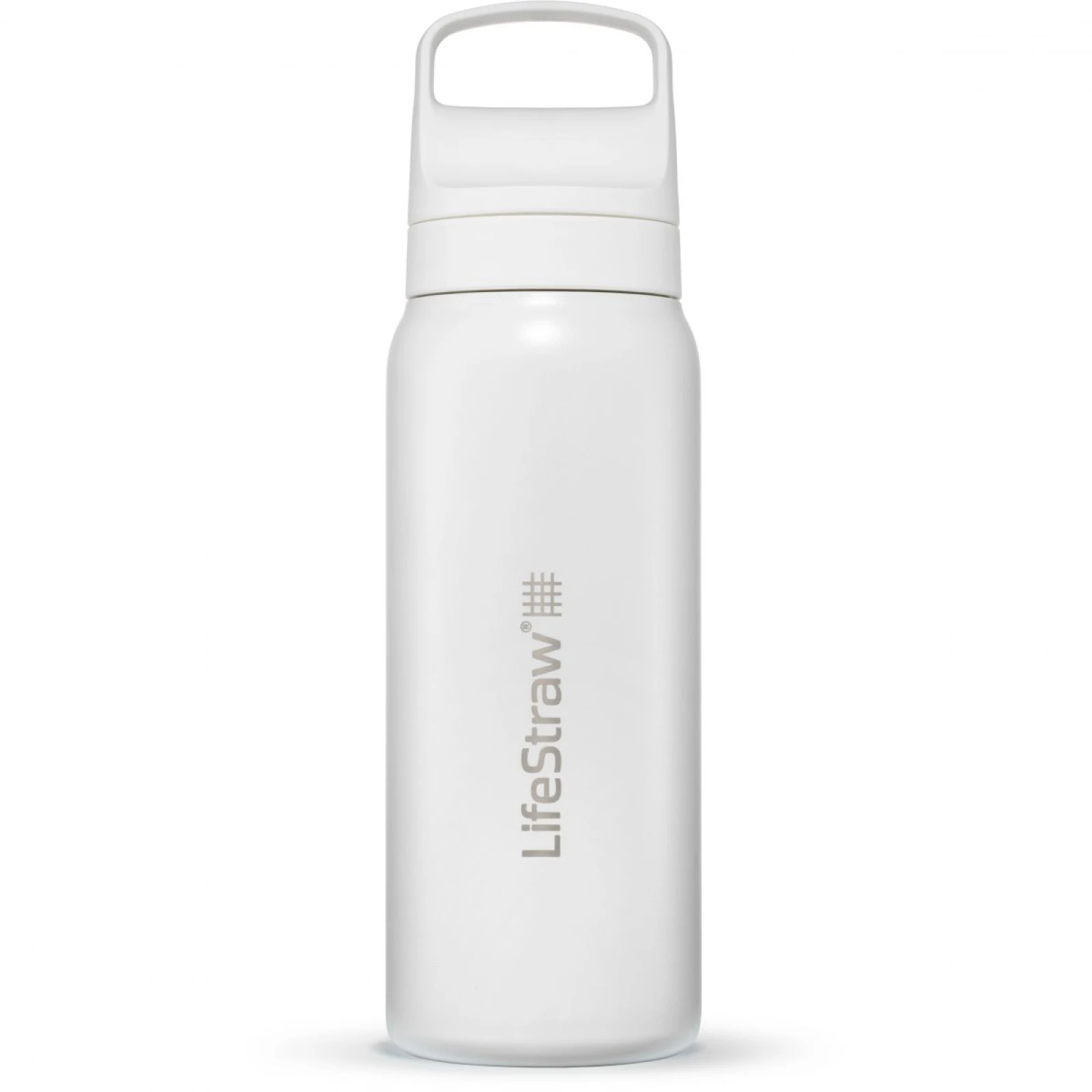 LifeStraw Go 2.0 Stainless Steel Water Filter Bottle 1L, modrá · záber 2