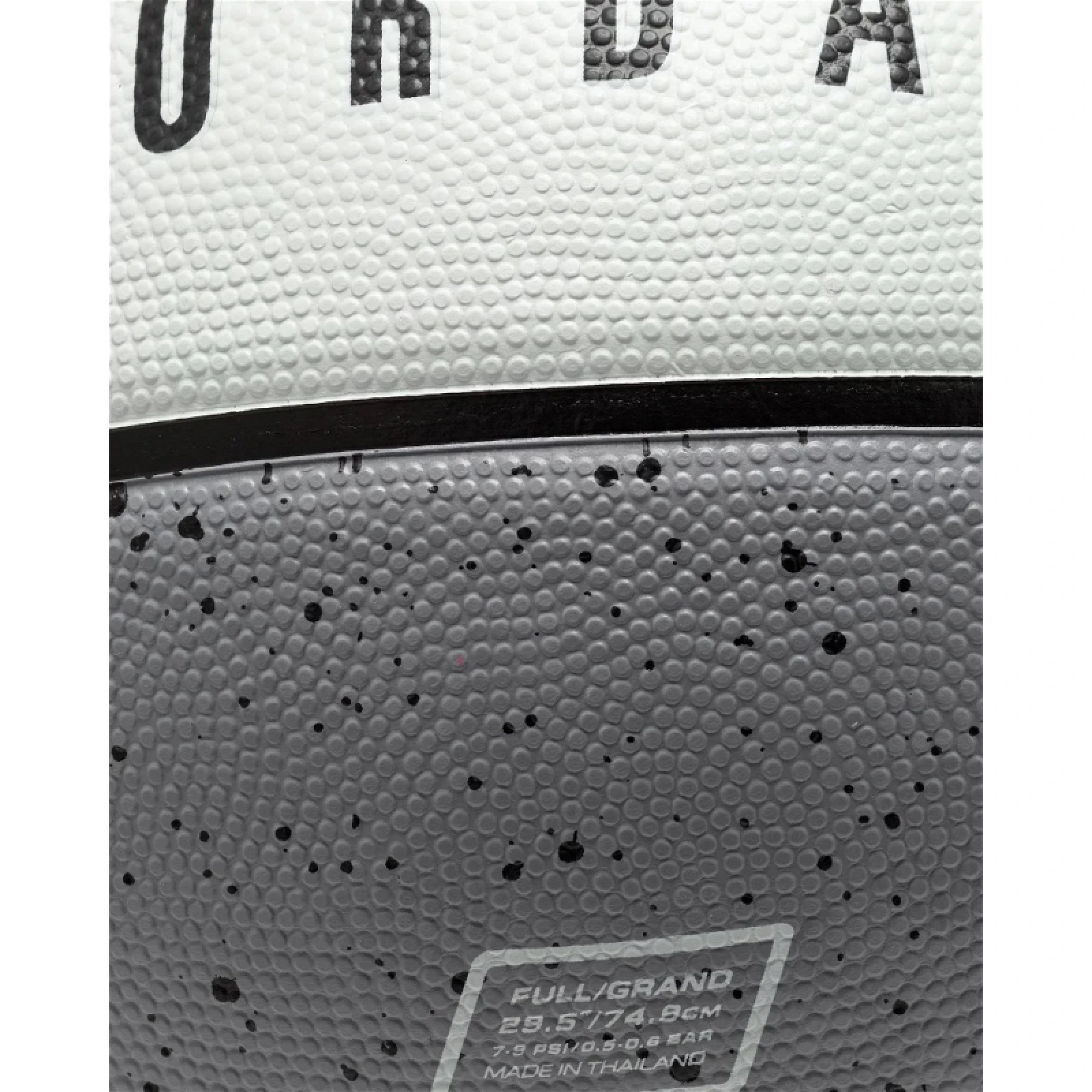 Basketbalový míč NIKE JORDAN PLAYGROUND 8P 07 CG WH BK · záber 3
