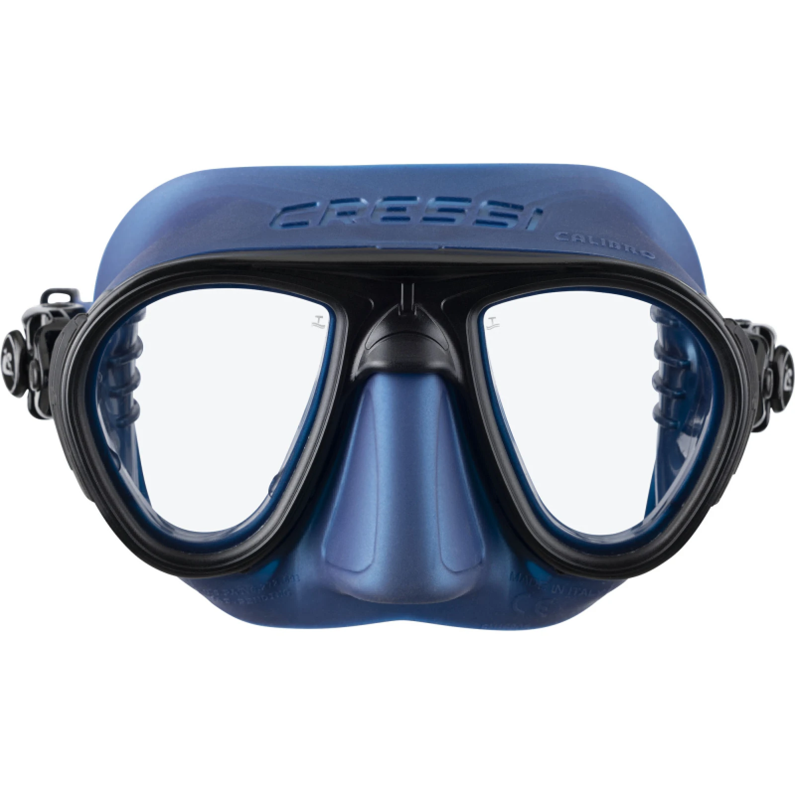 Potápěčská maska CRESSI CALIBRO MASK SIL BLUE METAL · záber 2