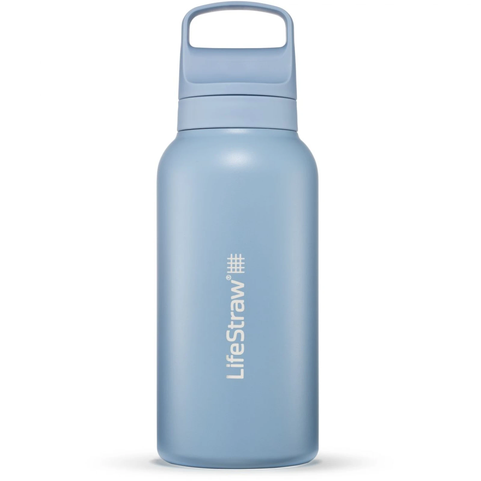 LifeStraw Go 2.0 Stainless Steel Water Filter Bottle 1L, modrá · záber 7