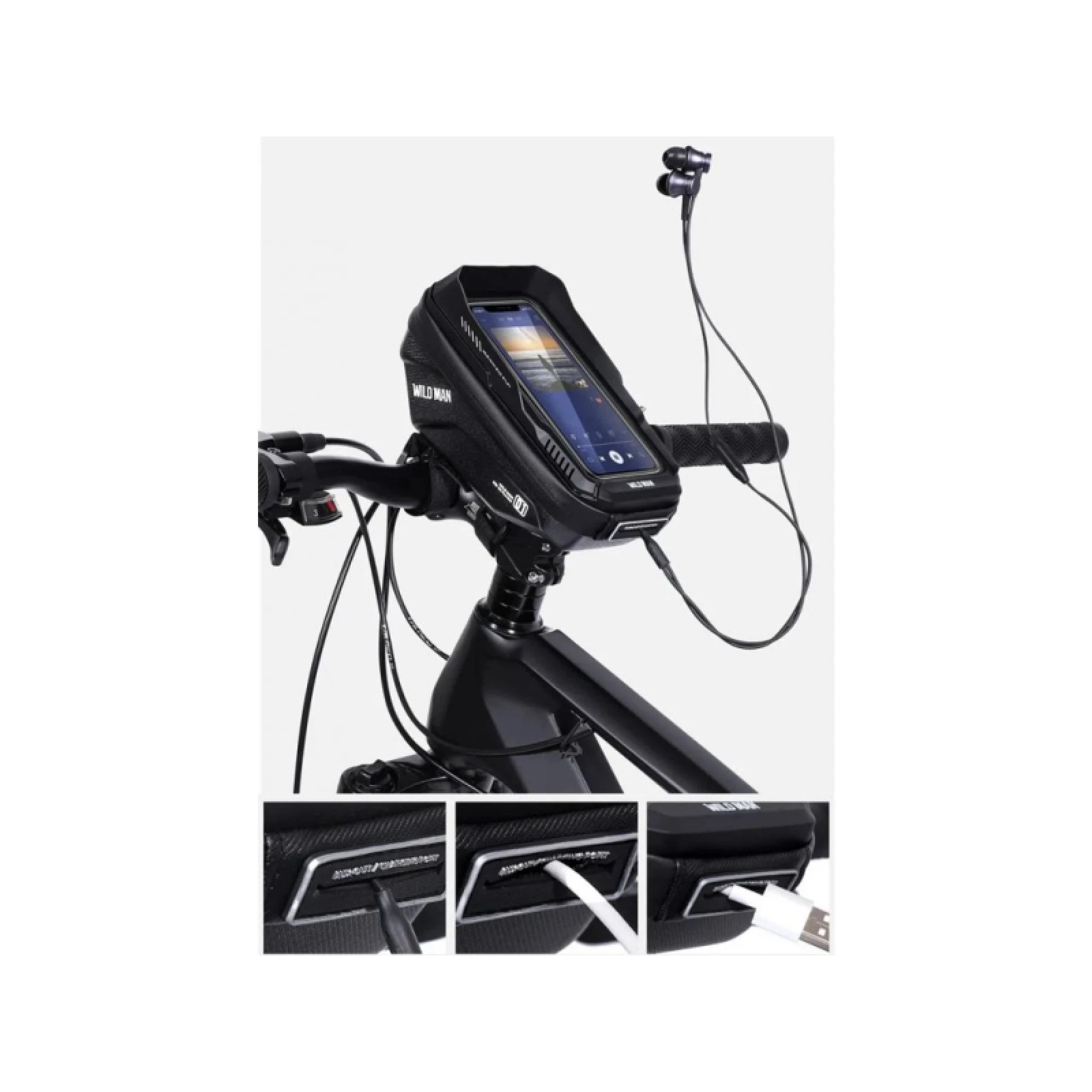 Taška na kolo PAPAYAS Wildman bike mount DM · záber 3