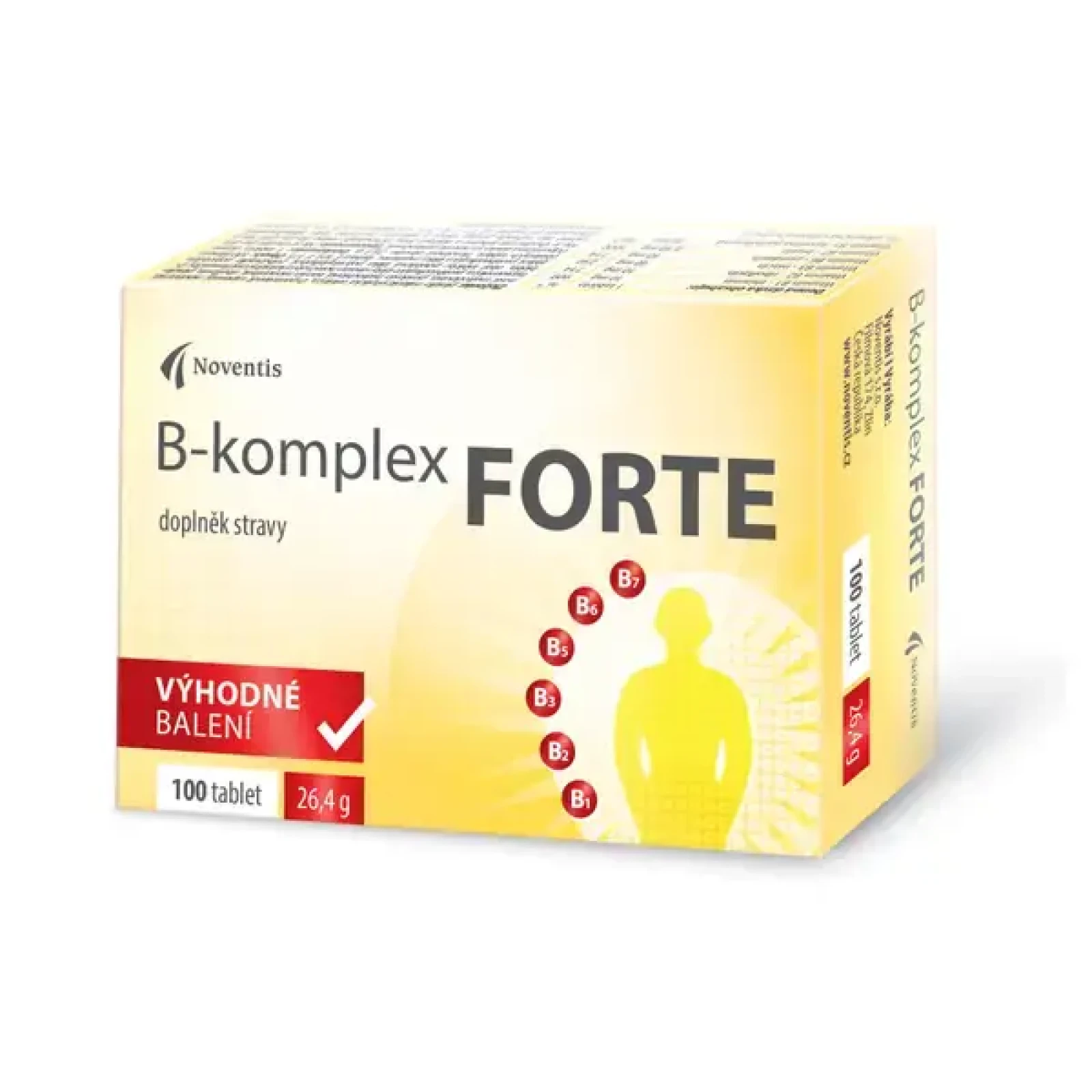 Noventis B-komplex Forte 100 tablet · záber 1