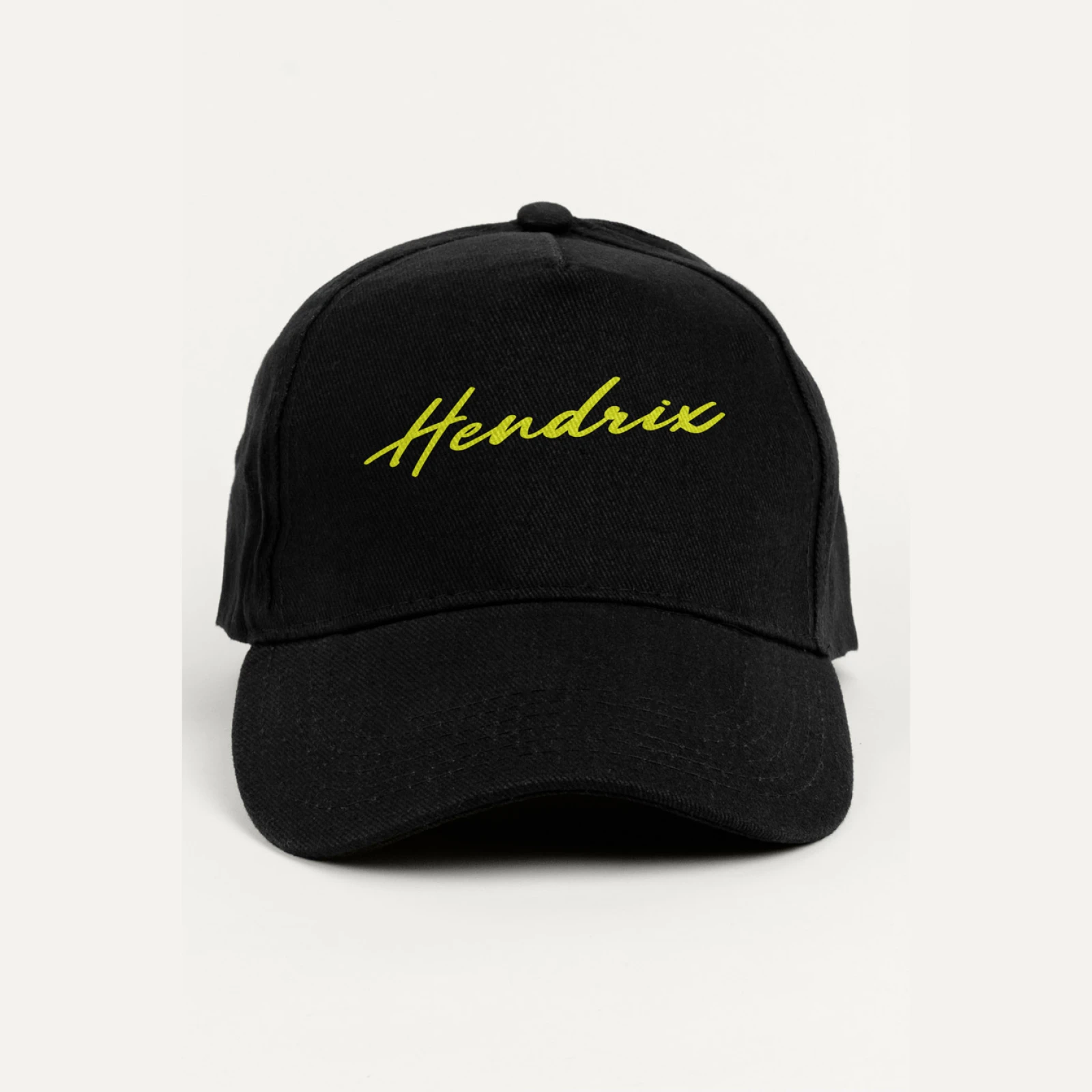 Kšiltovka Jockey, Barva Černá, s Potiskem Hendrix Neon · záber 2