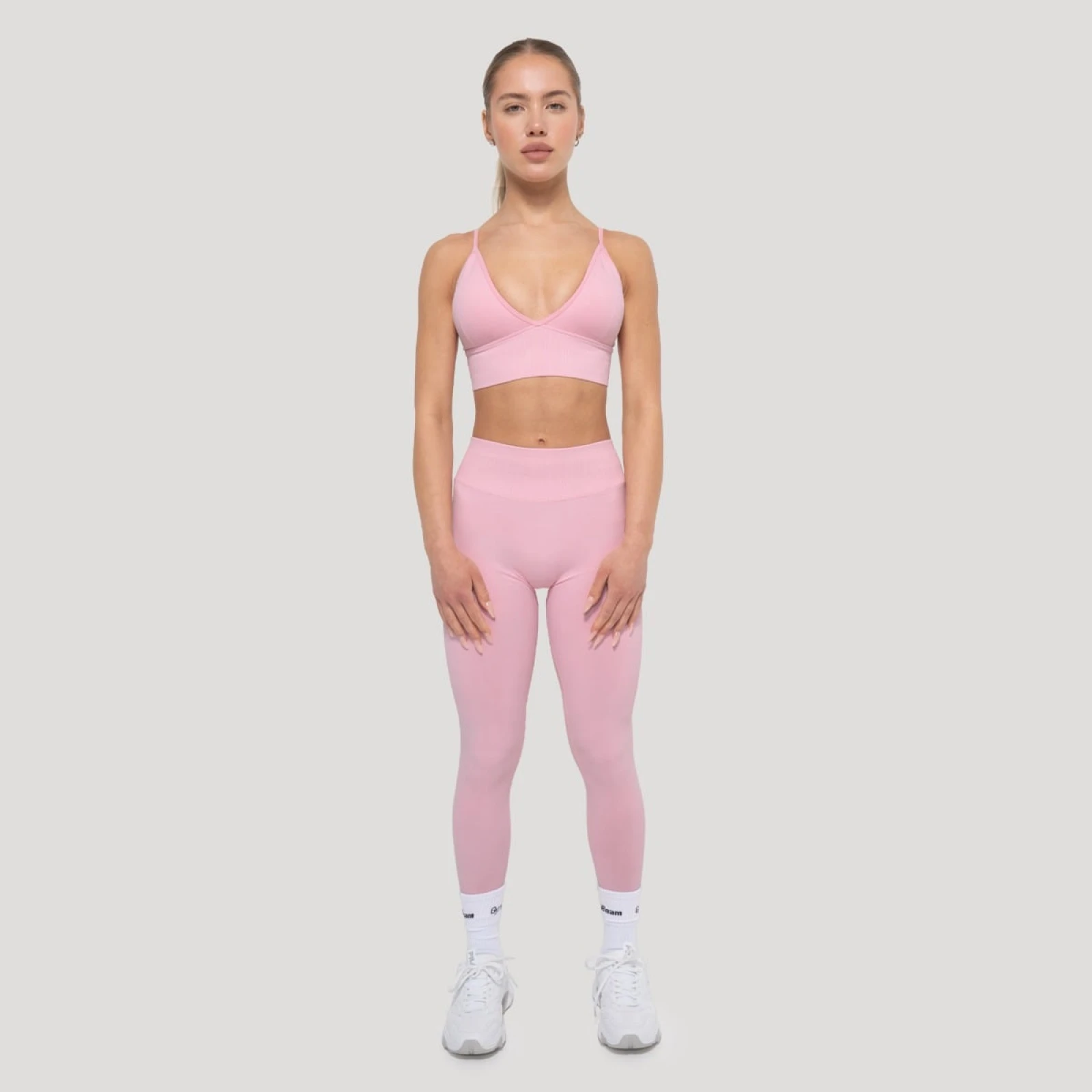 GymBeam Dámské Legíny Luma Baby Pink · záber 5