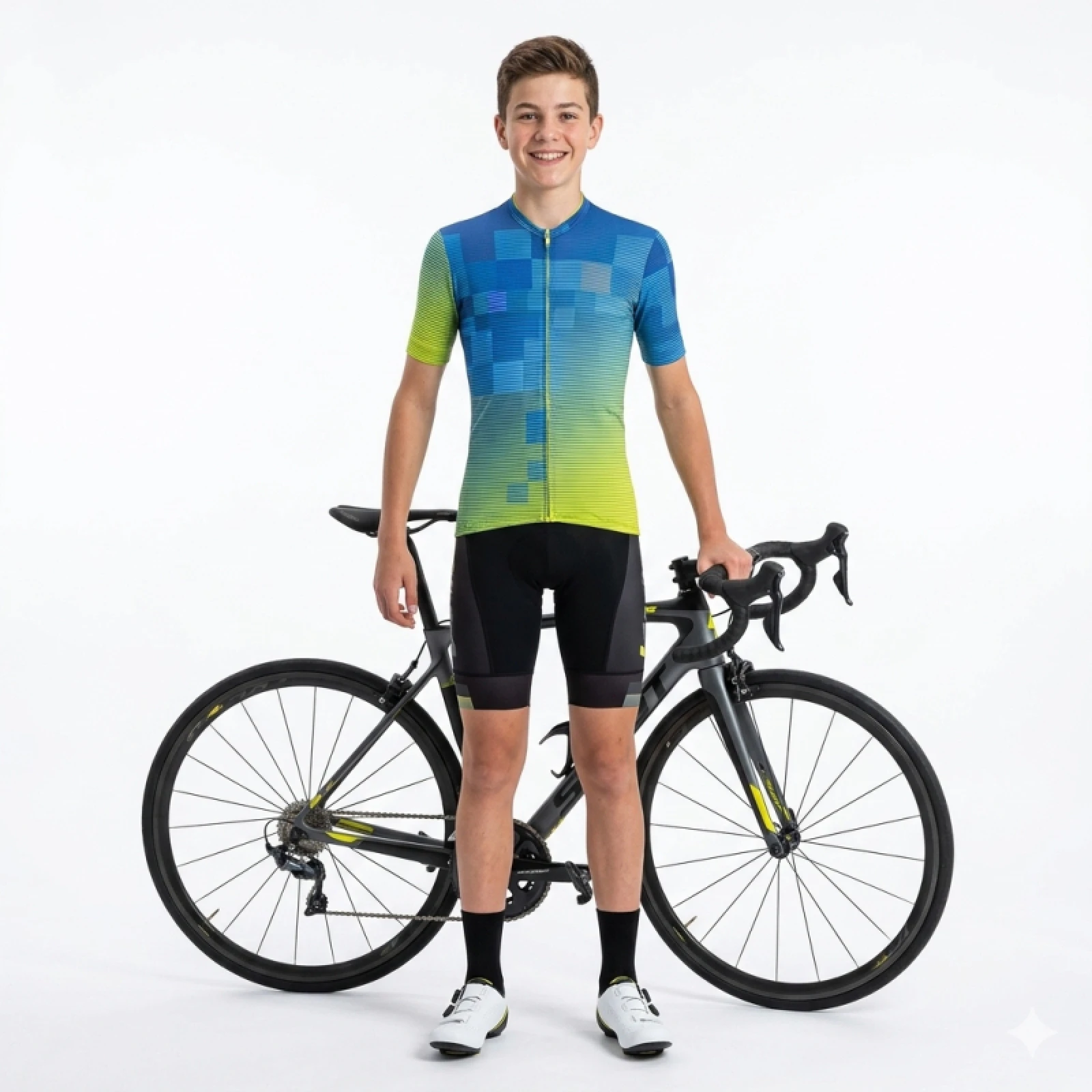 Dětský cyklistický dres s krátkým rukávem SPORTFUL Rocket kid jersey, blue · záber 4