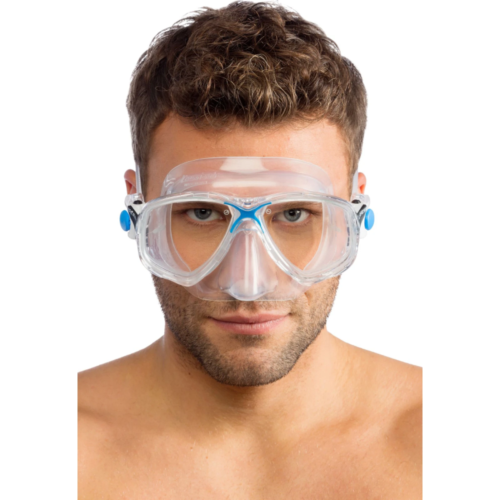 Potápěčská maska CRESSI MAREA MASK SIL CLEAR BLUE · záber 2