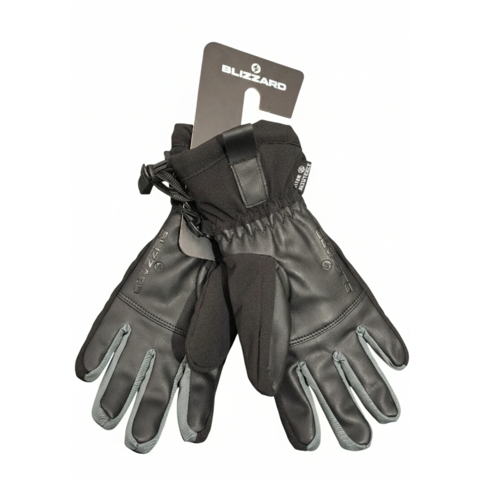 Juniorské lyžařské rukavice BLIZZARD Spark junior ski gloves, black · záber 4