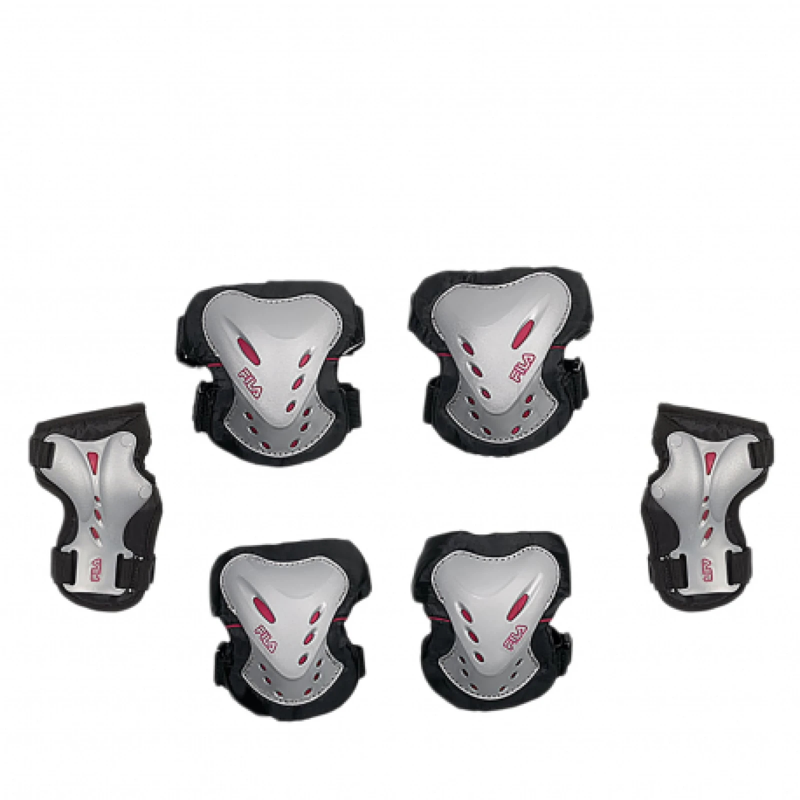 Dámské chrániče na brusle FILA SKATES FILA FP LADY GEARS SIL BLK MAG · záber 1