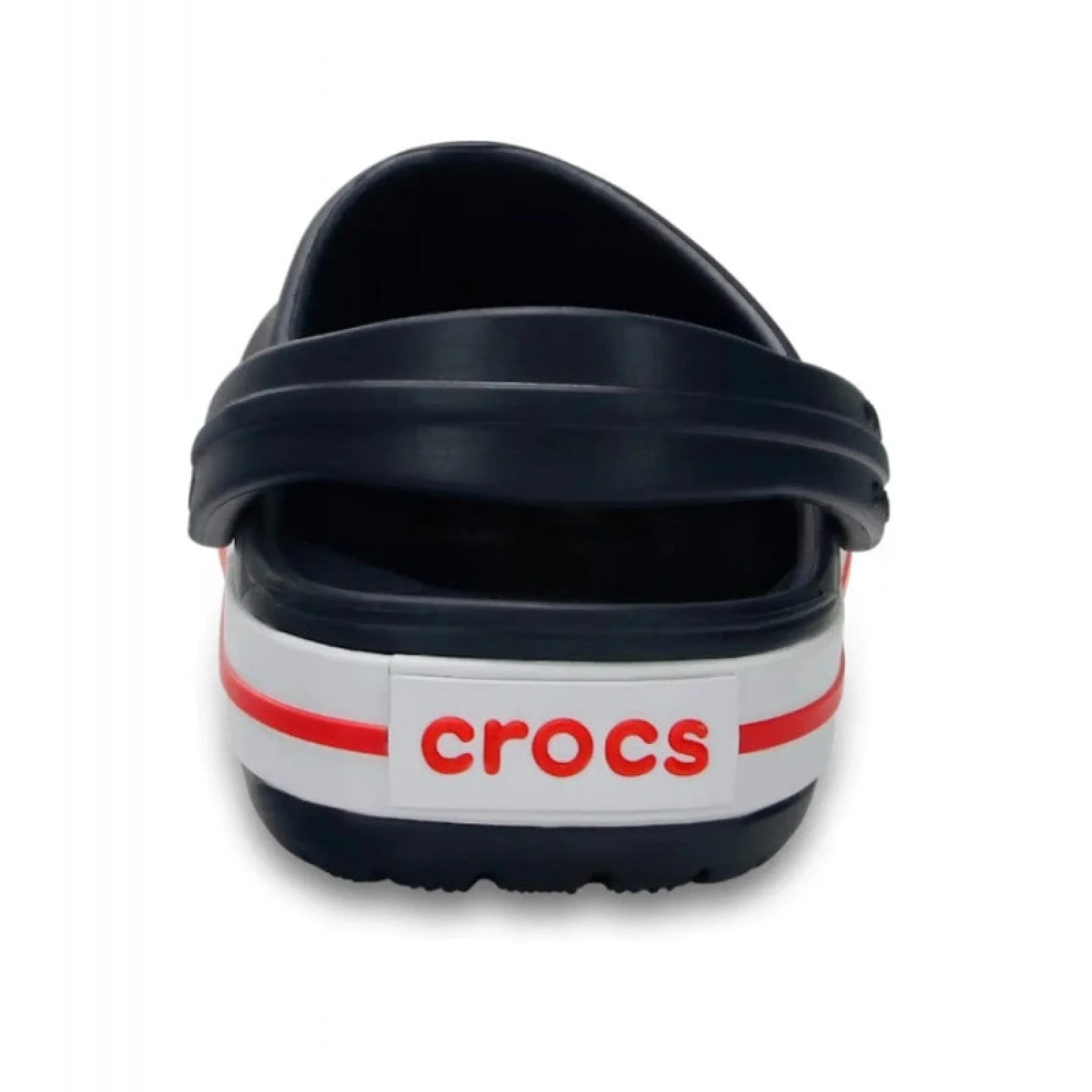 Chlapecké kroksy (rekreační obuv) CROCS Crocband Clog Kids navy red · záber 5