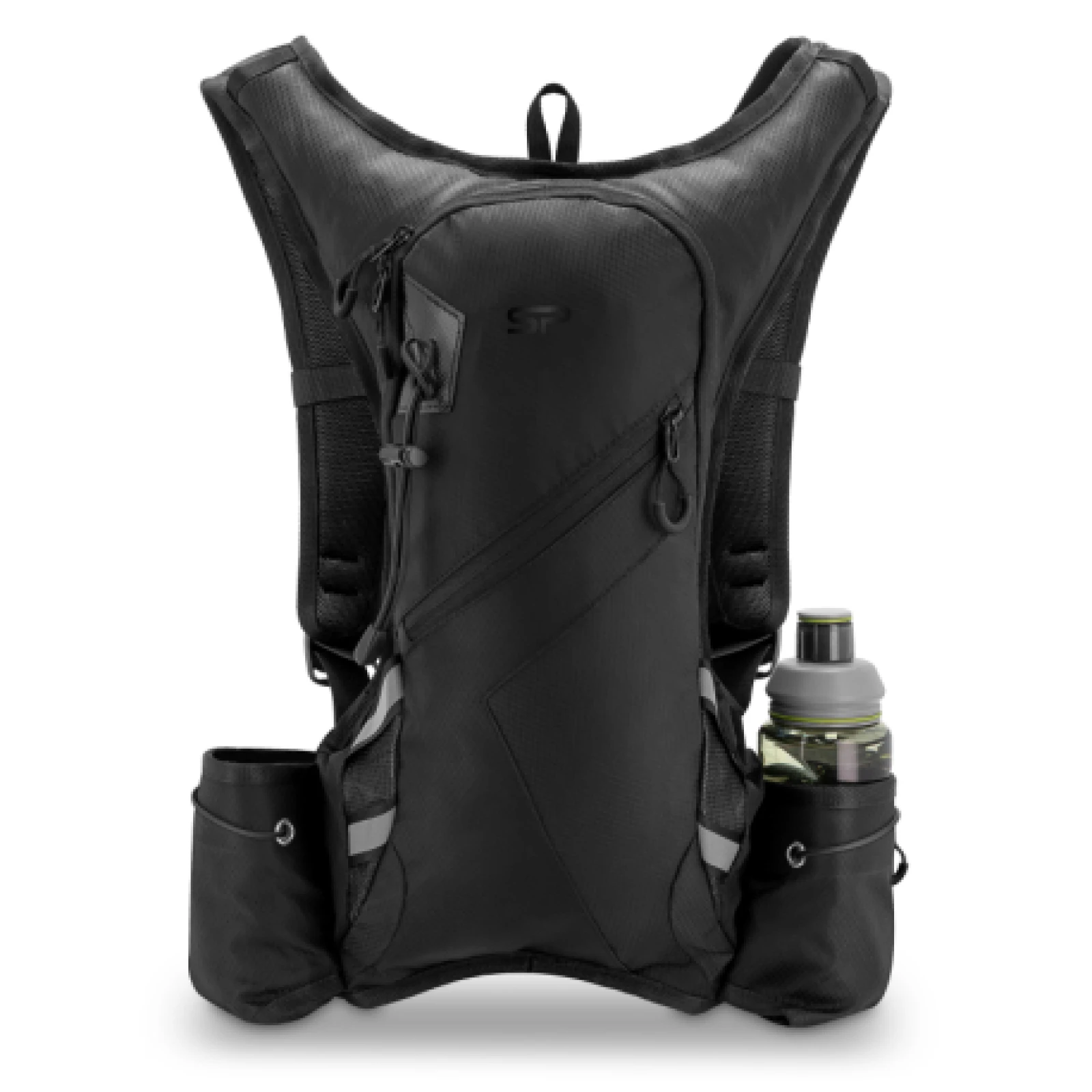 Batoh se zásobníkem vody (cyklobatoh, hydrovak) SPOKEY SPRINTER Sports, cycling and running backpack, 5 l, black · záber 1