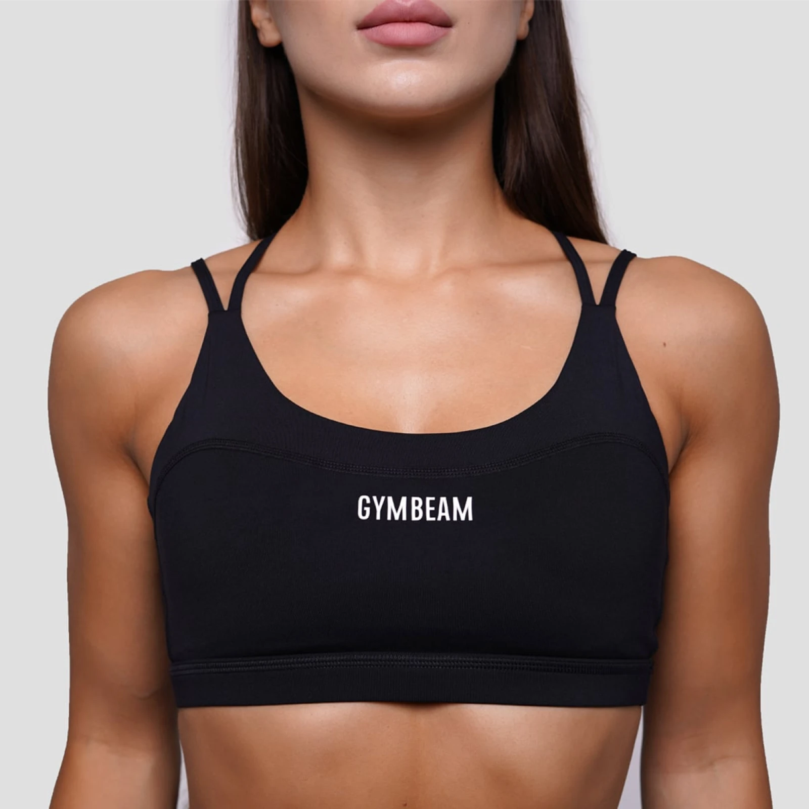 GymBeam Sportovní podprsenka FIT Black · záber 3