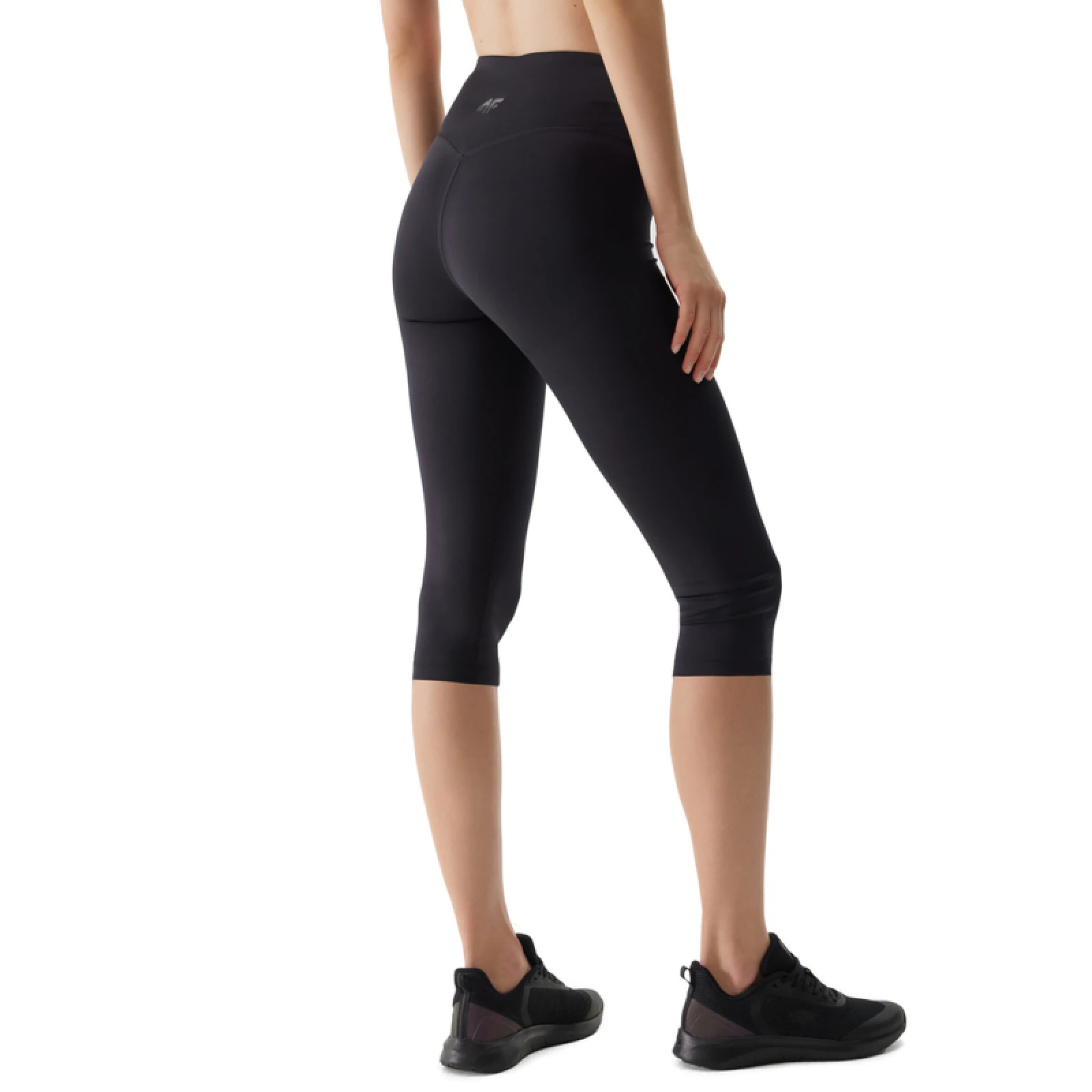 Dámské tréninkové 3 4 kalhoty 4F TIGHTS FNK-WSS24TFTIF187-20S-DEEP BLACK · záber 2