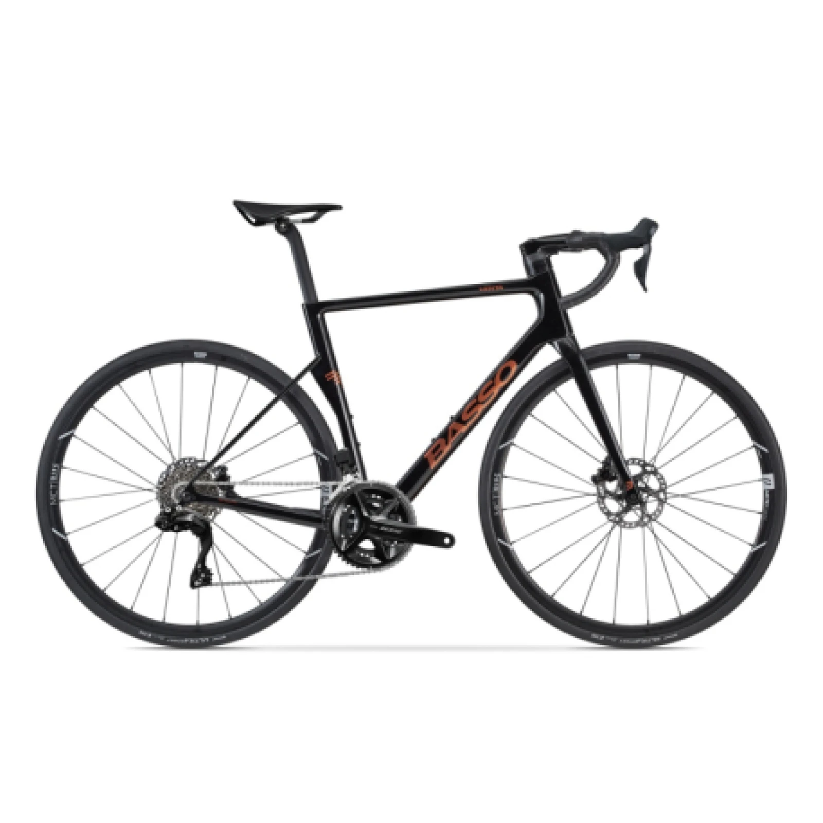 Silniční kolo BASSO Venta R, Shimano 105 Di2, Microtech MCT, magma black · záber 1